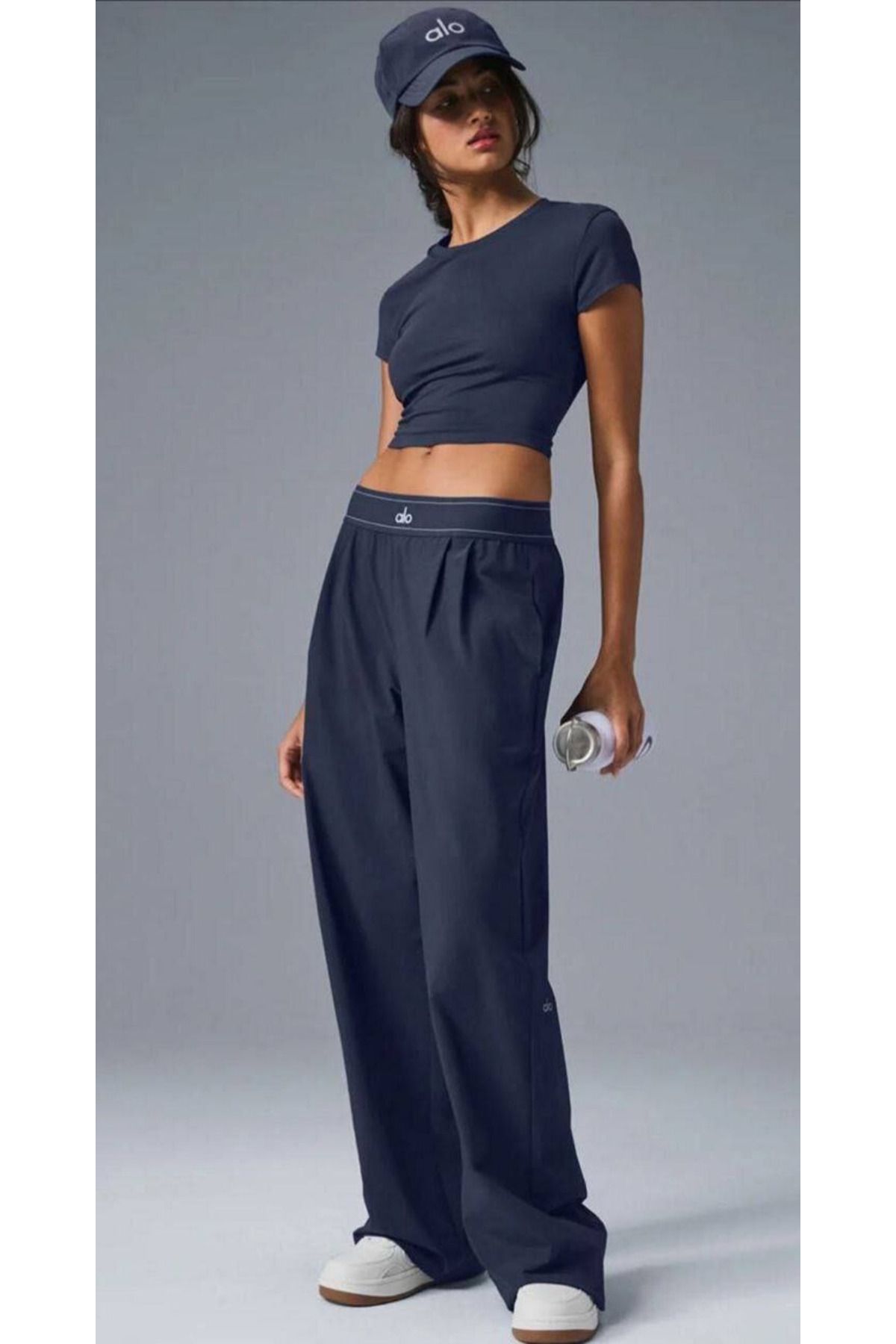 HepsitrentStore Navy Blue Color Comfortable Fit Casual Trousers