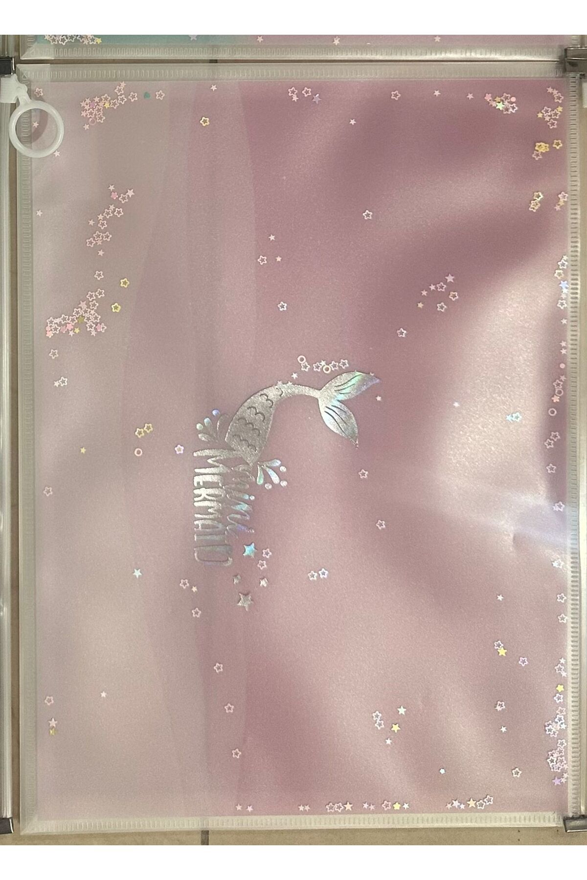 Südor-A4 Silvery Zippered Silvery File Set of 4 4