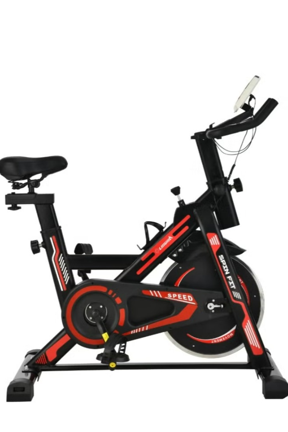 دراجة تمارين مغناطيسية HC003 – تتحمل 120 كجم، 8 مستويات مقاومة، شاشة متعددة الوظائف