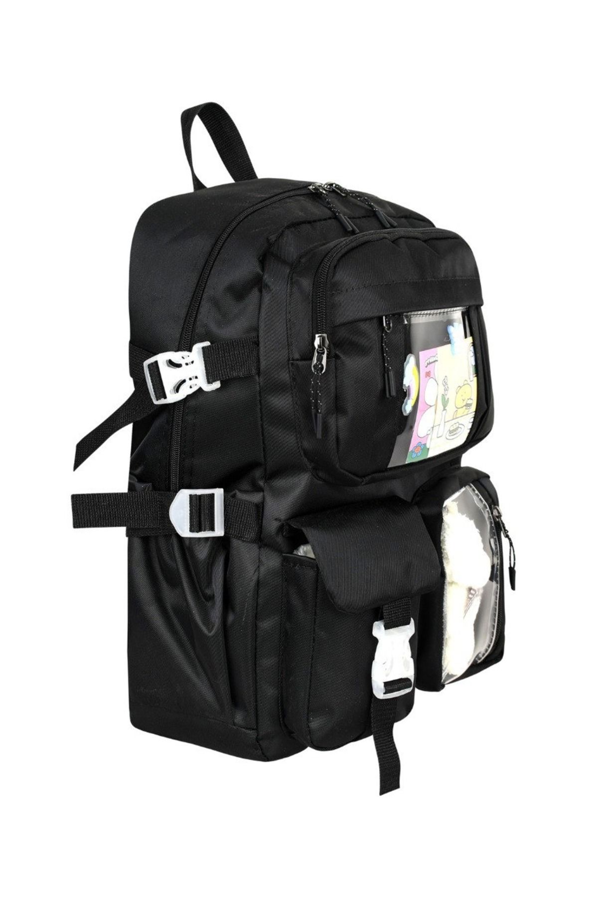 change time-School Bag Middle Grade Multi-Eye Durable Quality Width:28Cmlength:40Cm Width:18Cm 2