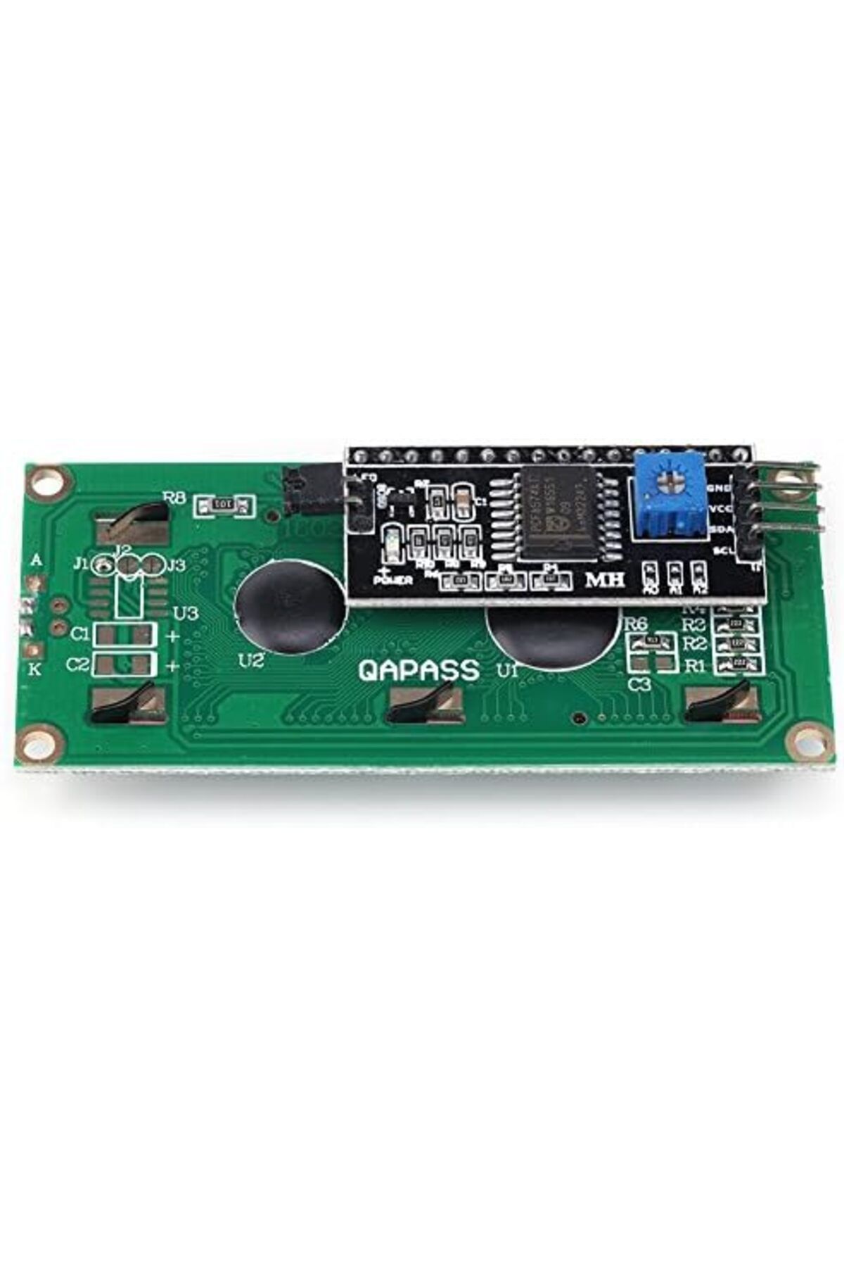 SDKC-Jansan LCD Display Arduino 16x2 1602 Blue + IIC I2C Interface Adapter for Arduino Uno Raspberry Pi 3