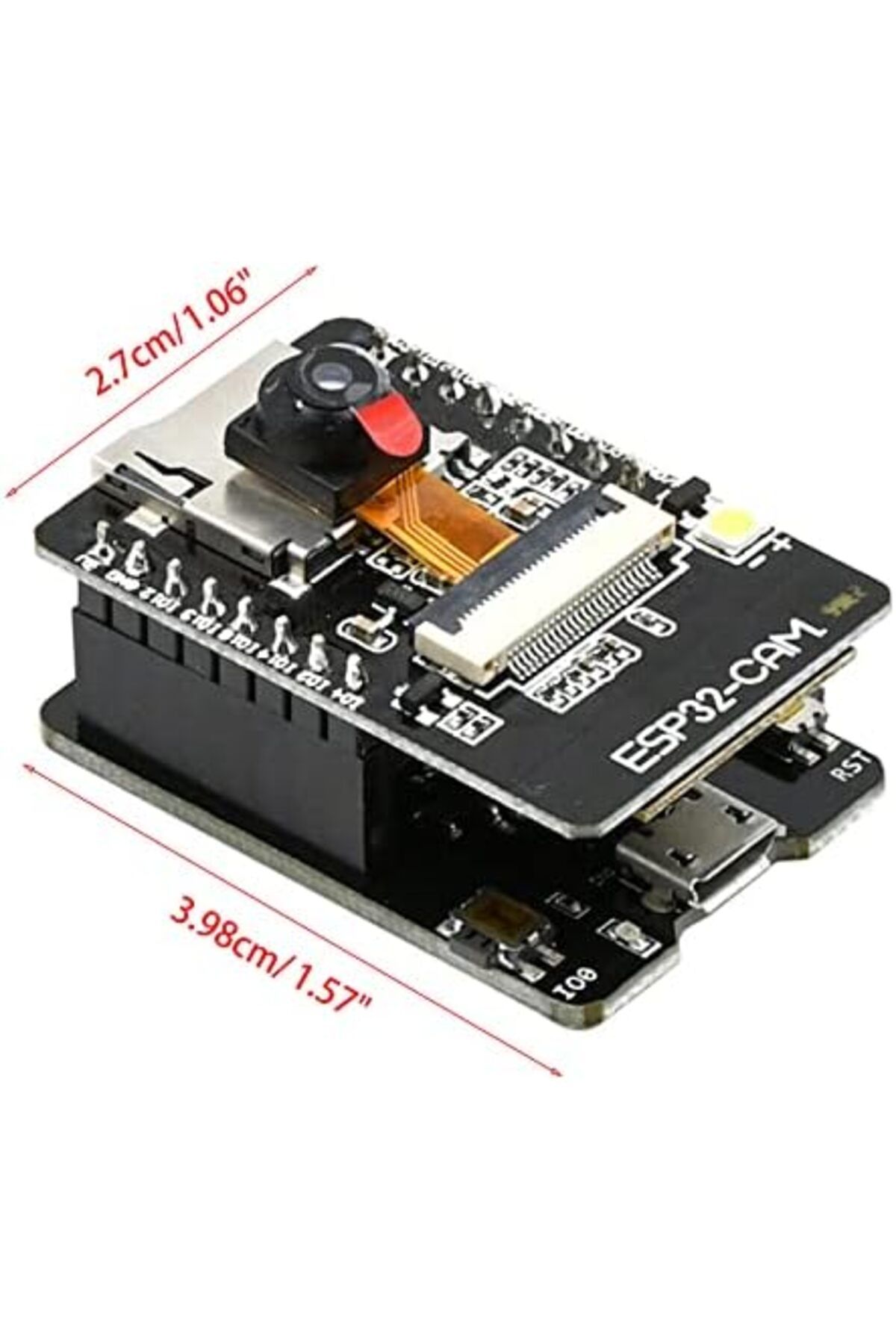ESP-ESP32 Camera Development Board with OV2640 Module WiFi and Bluetooth Compatible with USB TTL ESP32 C 4