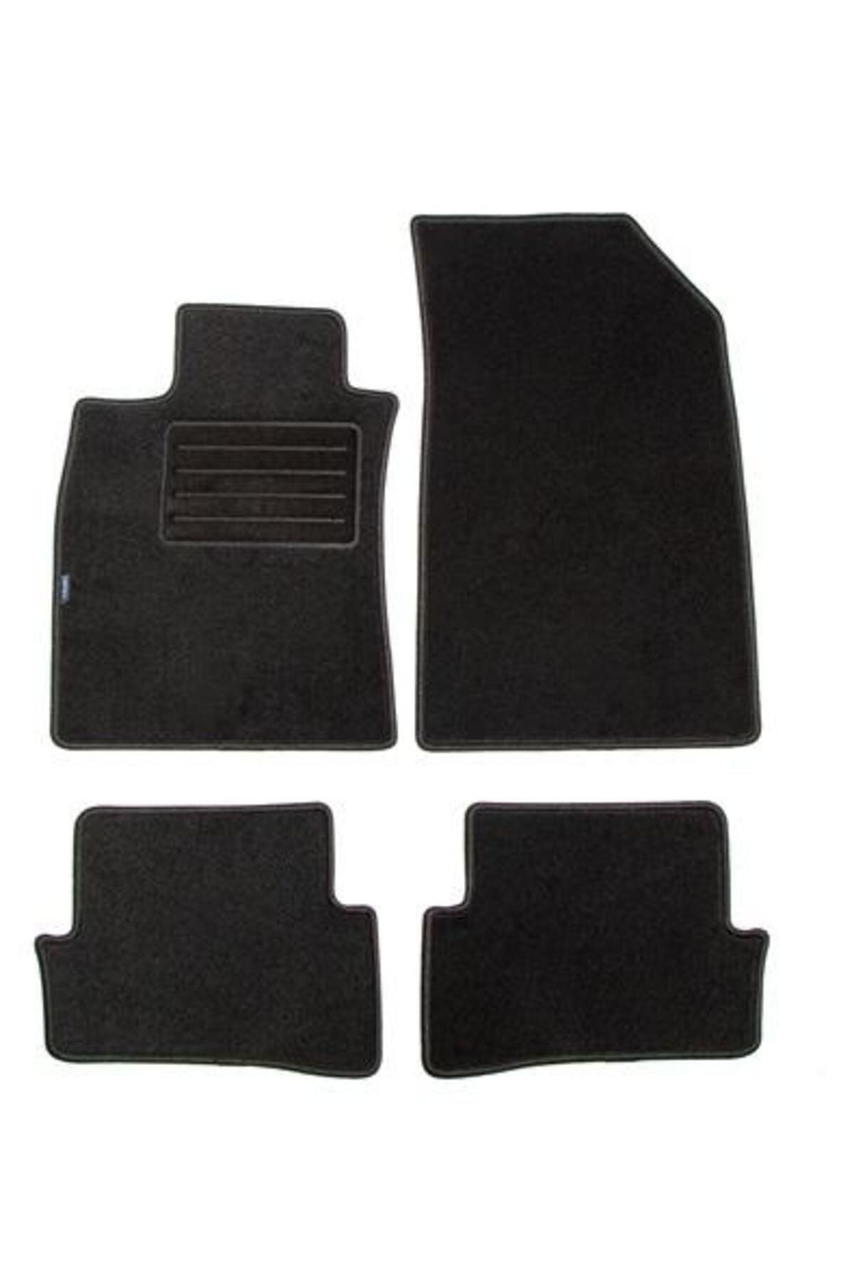 PETEX-Set of PETEX carpet car mats, REX model, graphite, for Renault Clio III (2005-2014), code p 1