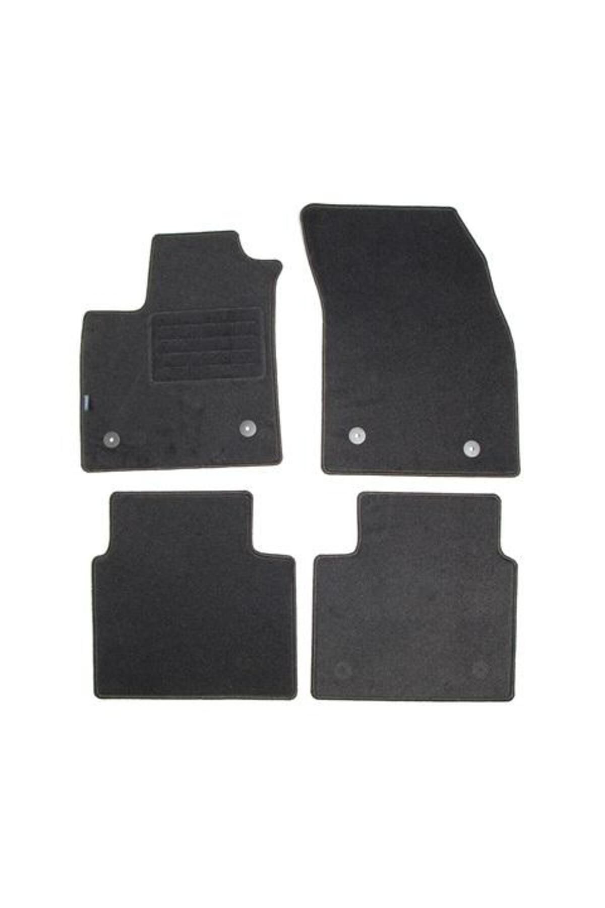PETEX-Set of PETEX carpet car mats, REX model, graphite color, compatible with Ford Focus IV 1