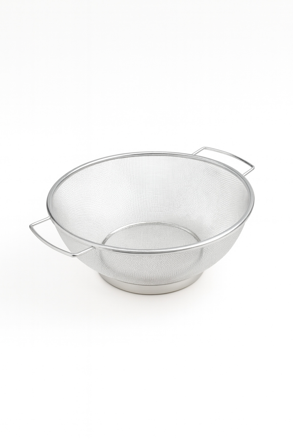 UYT LİFE Salata Süzgeci Meyve Süzgeci, Makarna Süzgeci, Paslanmaz Çelik Çift Kulplu Süzgeç 20 cm