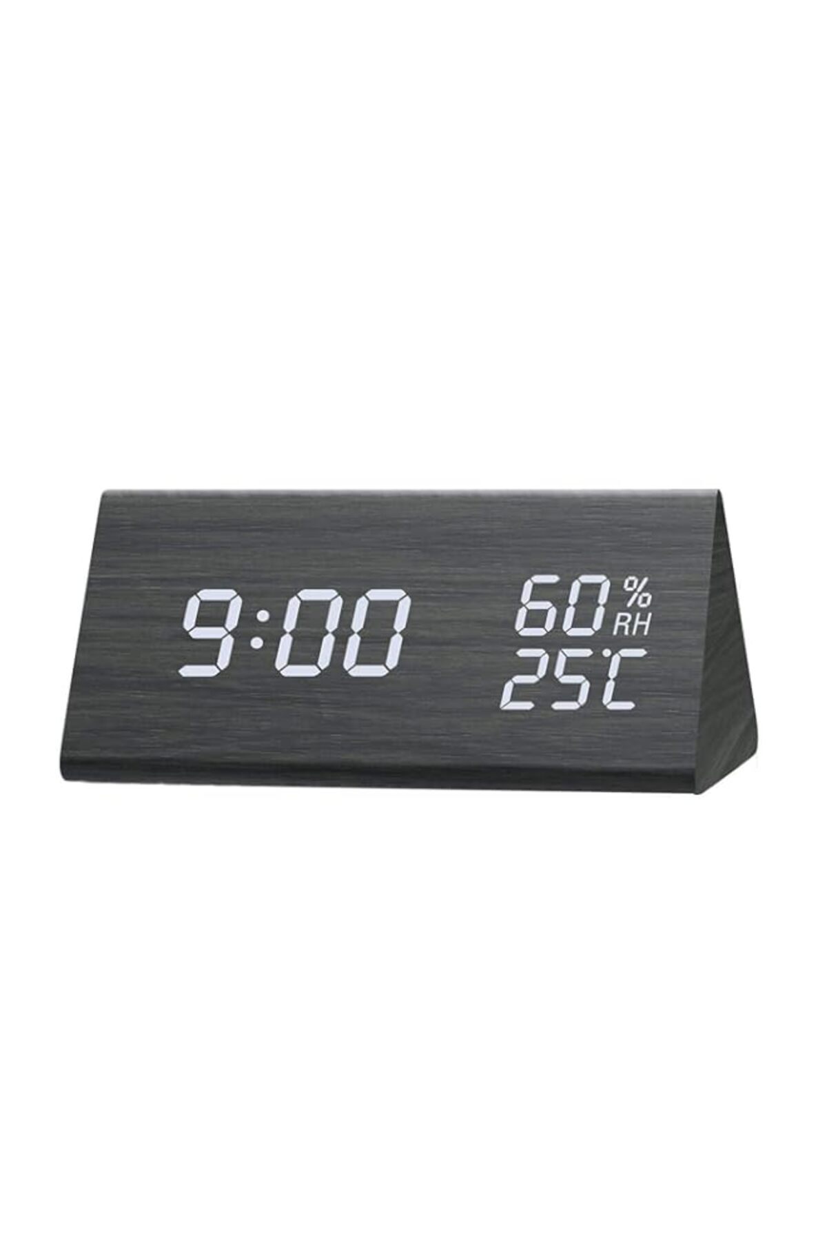 Generic-Spritech Digital Alarm Clock, Dual Time (12/24) Mode, Three Alarm Sets, Date LED Display, 3 Levels 1