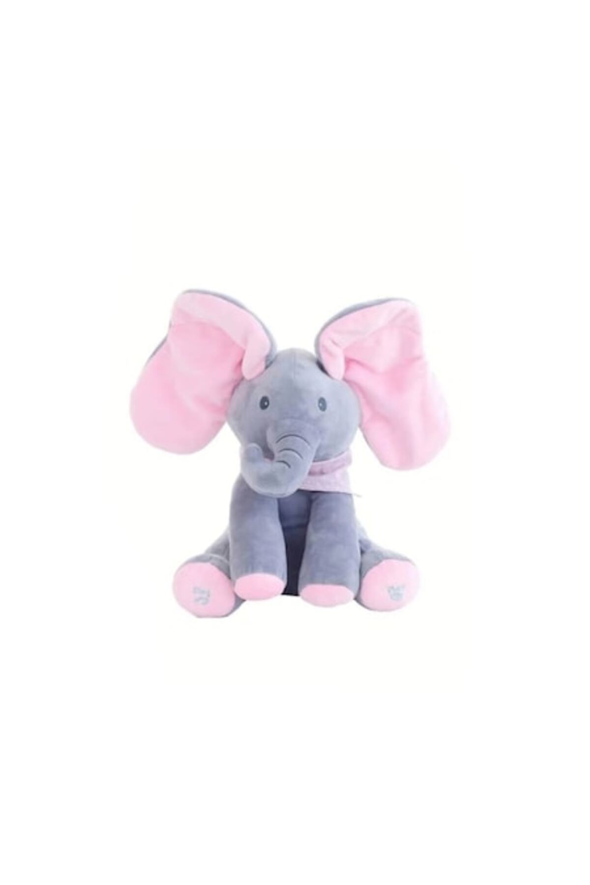 OEM Elefant interactiv Cucu Bau, canta si vorbeste, isi acopera fata si urech...