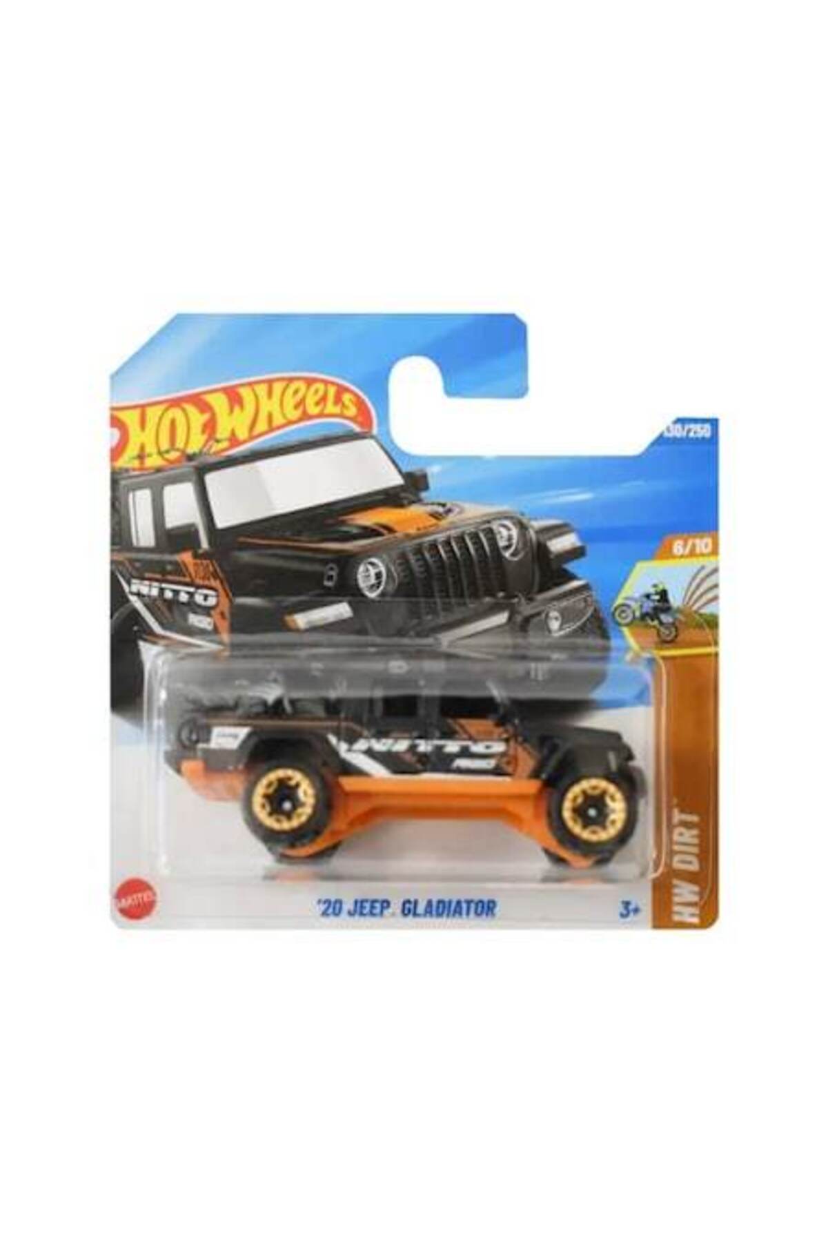 Masinuta Hot Wheels '20 Jeep Gladiator, negru, 1:64