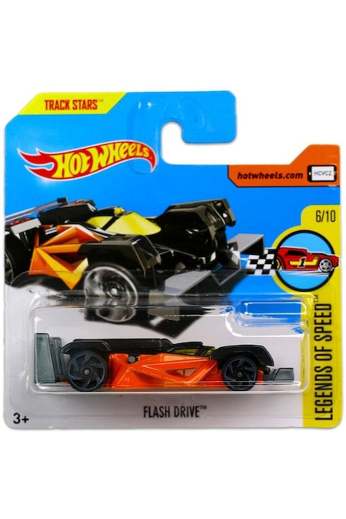 Masinuta metalica Hot Wheels, Flash Drive, Colectia 2017, Multicolor, 1:64