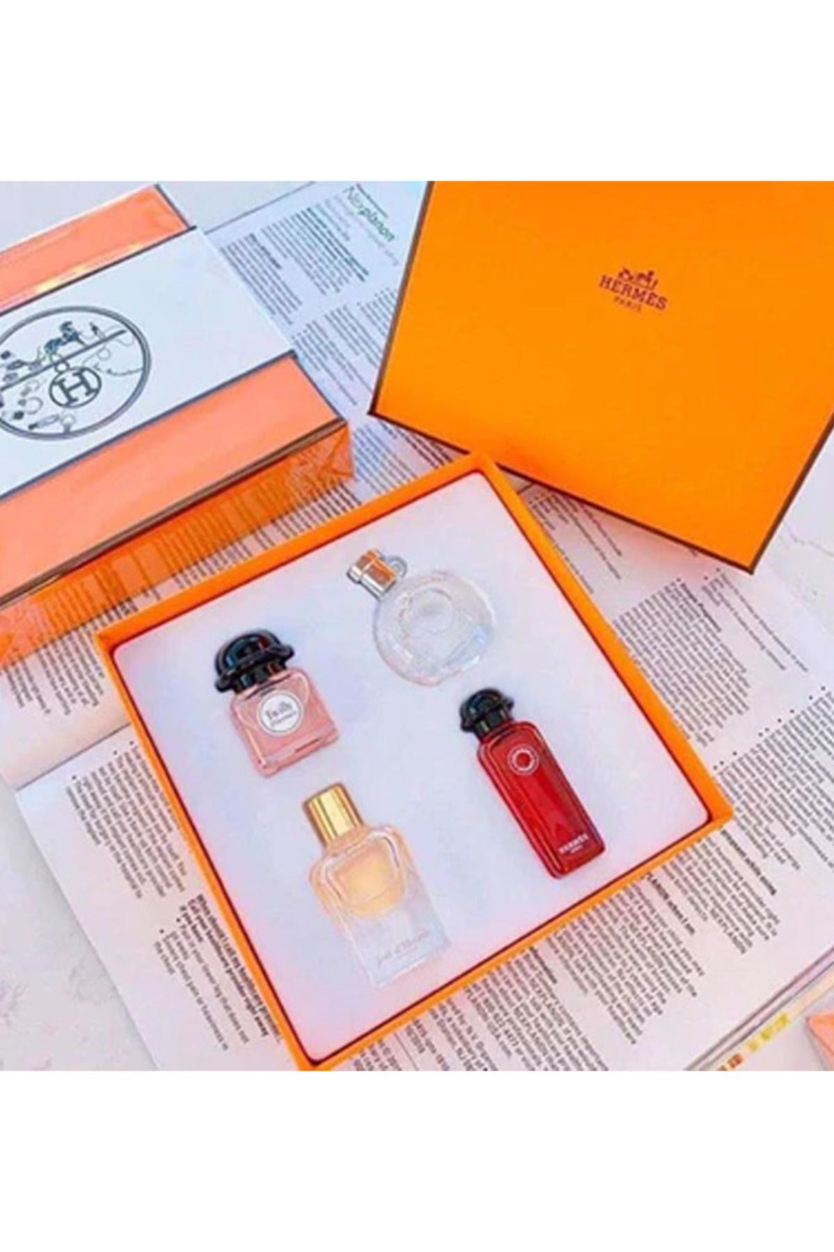 Hermes-Hermes Mini Set 4*7.5ml (without bag) 2