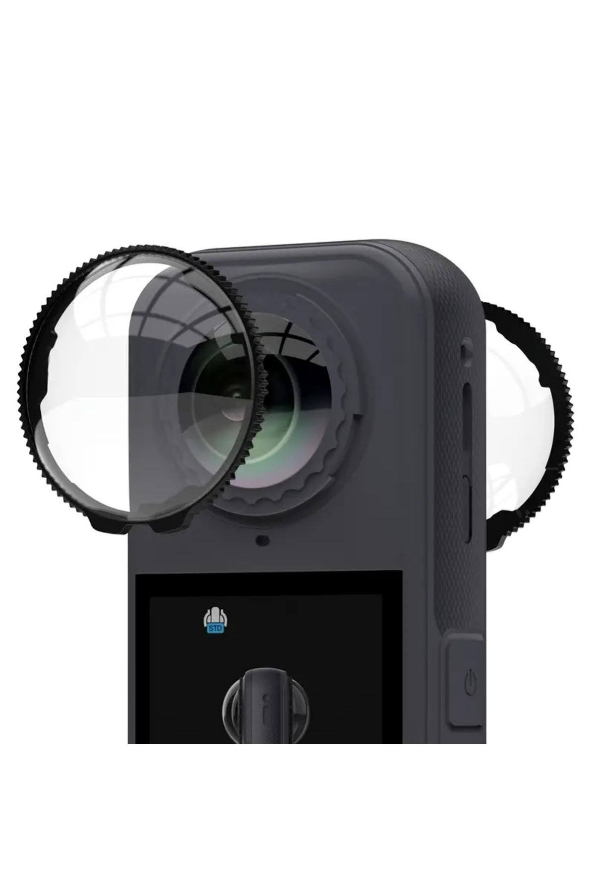 Teknoroket Insta360 X5 Lens Guard - Profesyonel Lens Koruma Kapağı