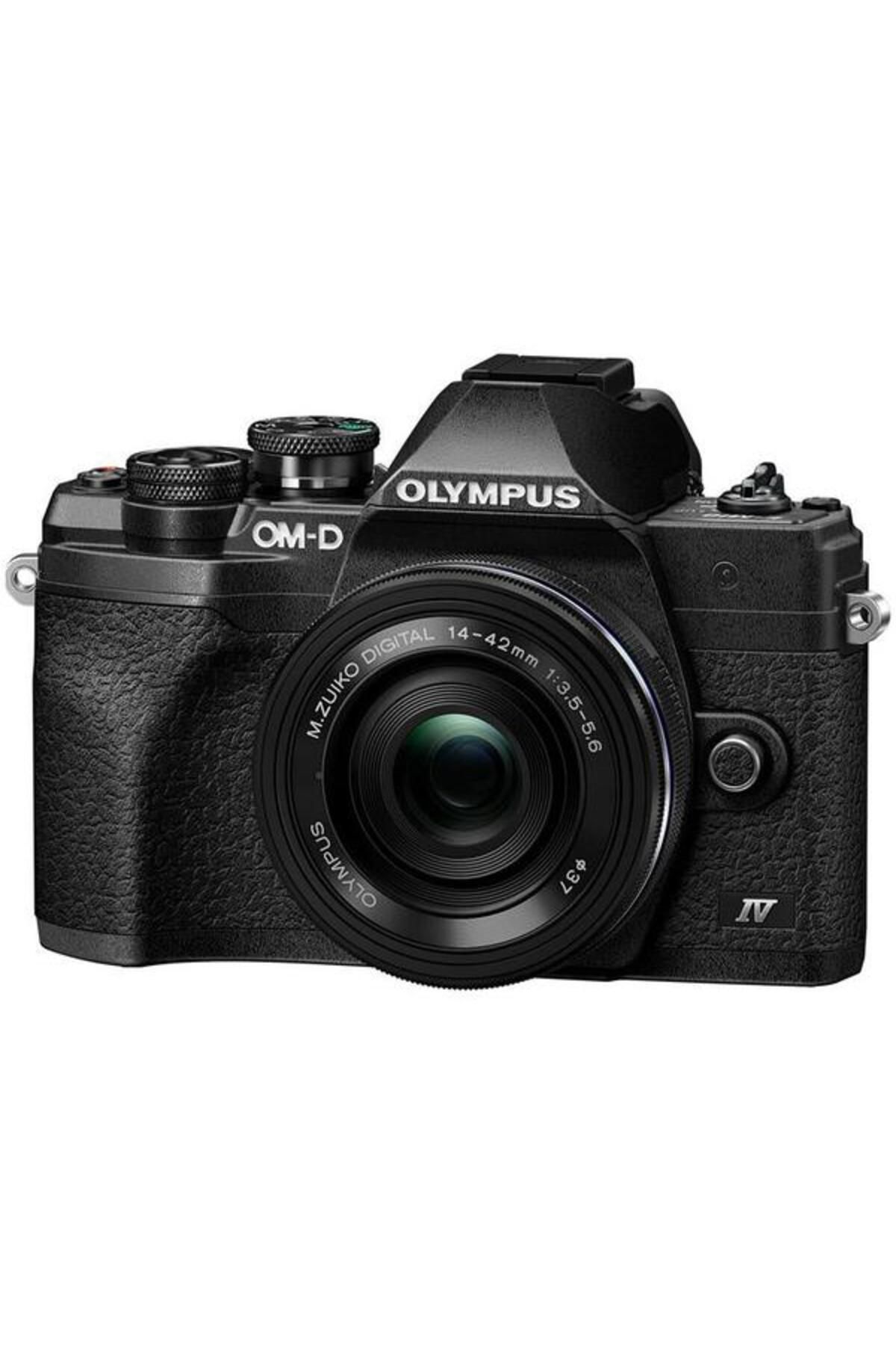 Olympus-E-M10 Mark IV + M.Zuiko Digital ED 14-42mm F3.5-5.6 EZ (Zoom tip Pancake), Negru 1