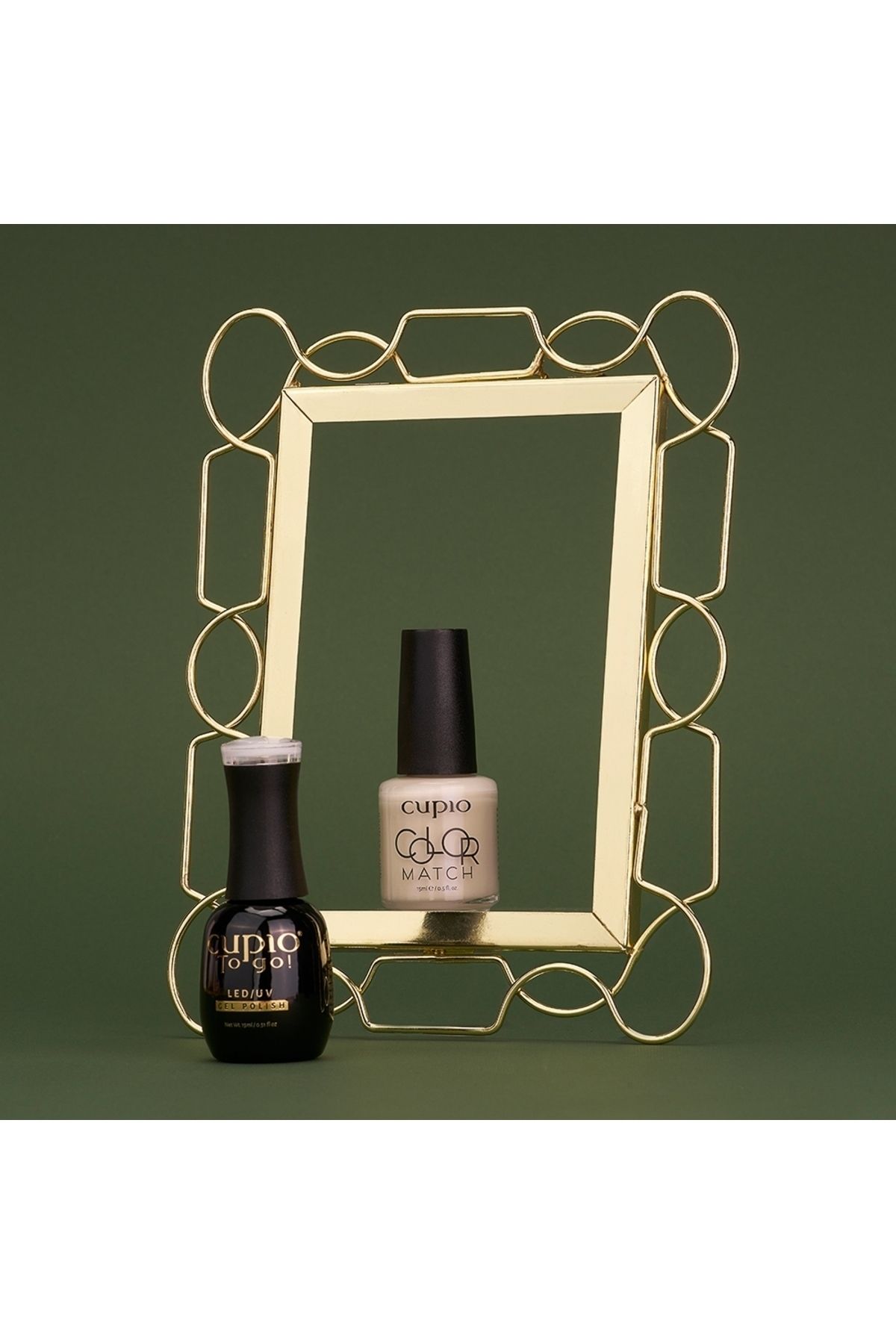 Cupio-Lak na nehty Color Match - mléčně bílý 15ml 4