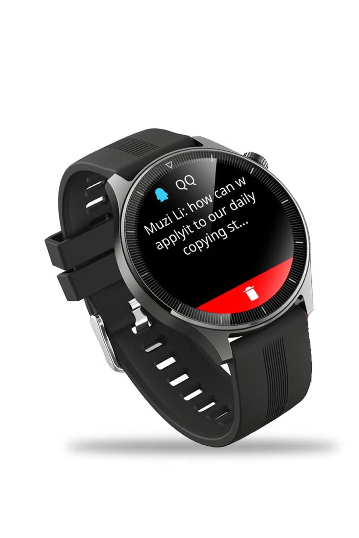 AUKEY-Smartwatch with Calling & Fitness Tracking – 1.45″ TFT LCD, IP67 (Grey, SW‑2P) 4