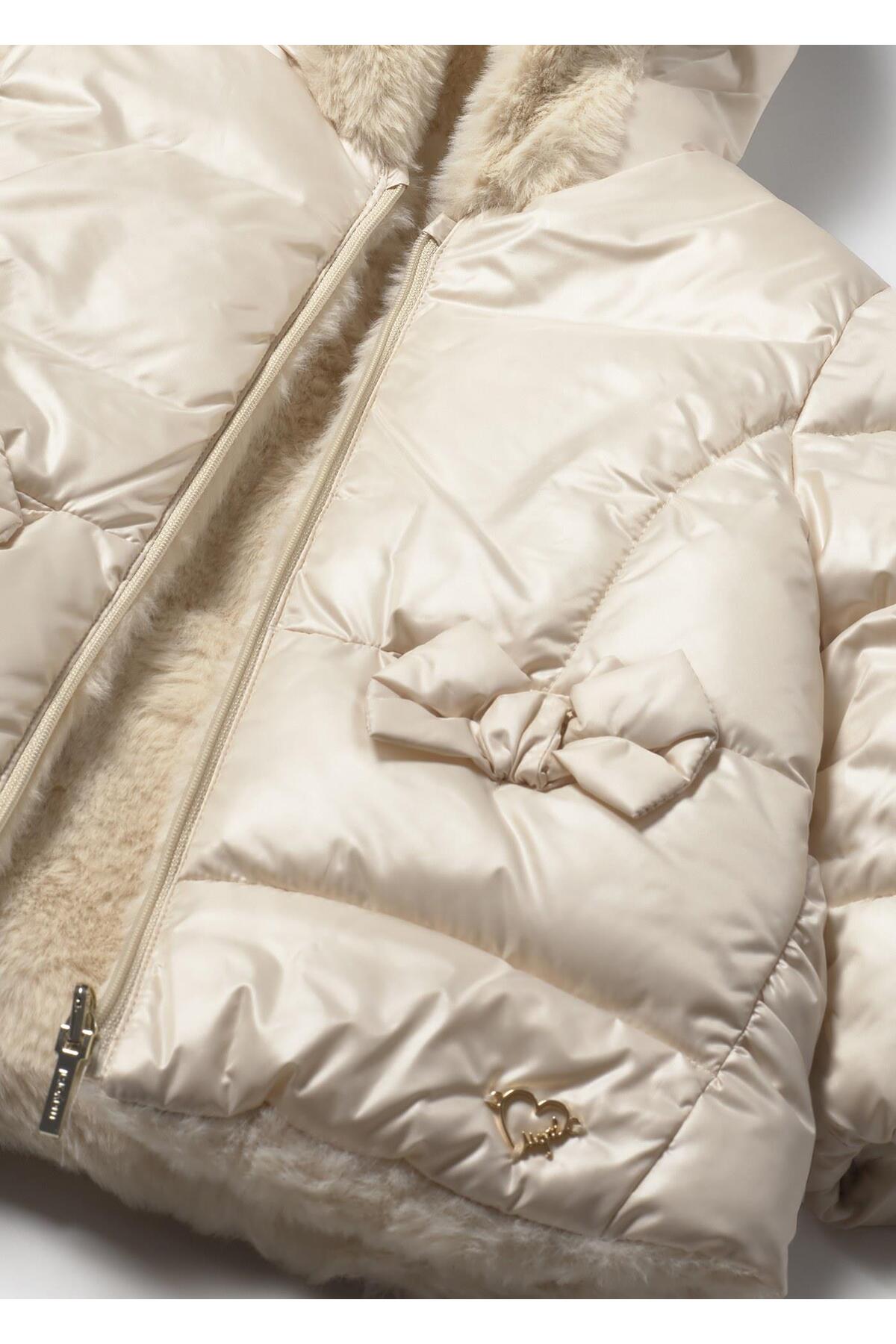 Mayoral Kız Bebek Çift Taraflı Mont Bej fotoğrafı 4 (önizleme)