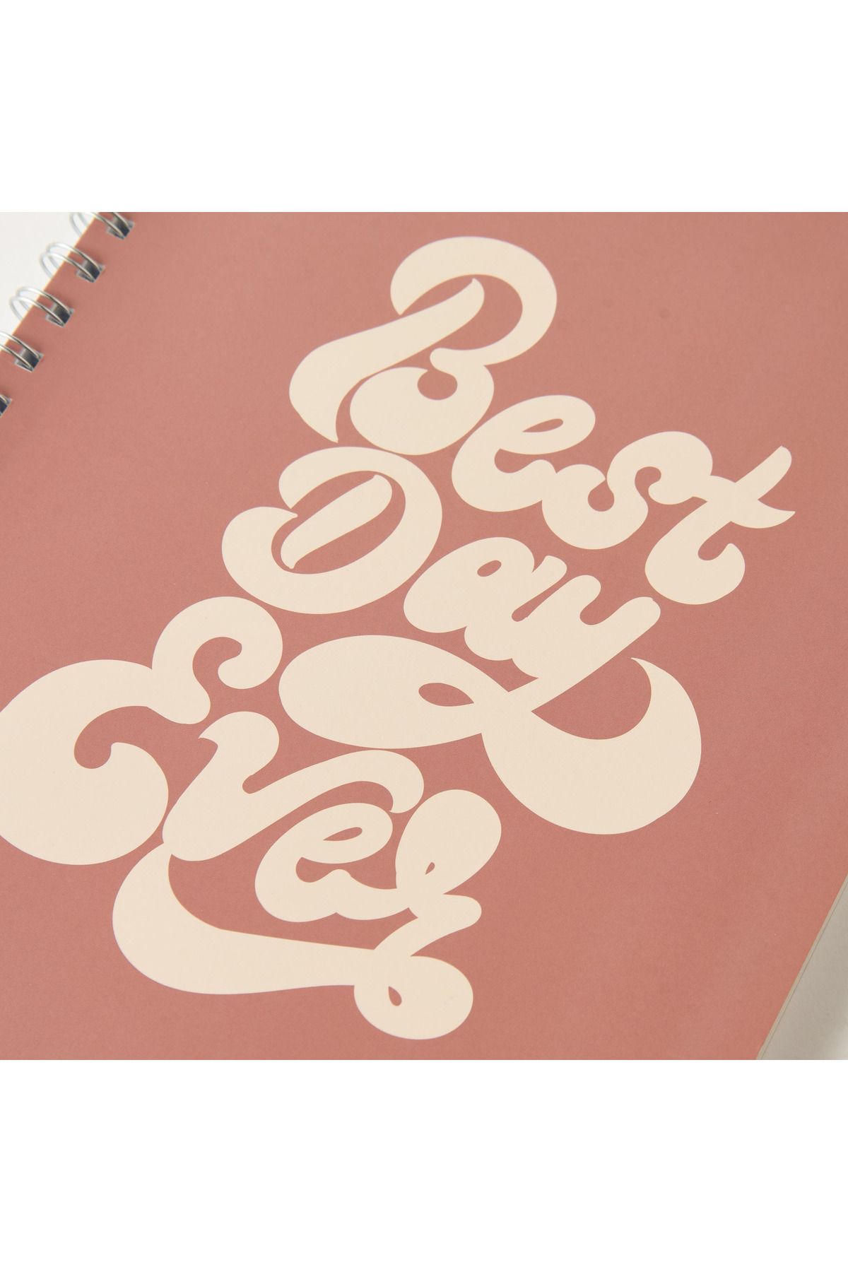 Lifestyle-Slogan Print A4 Spiral Notebook 3
