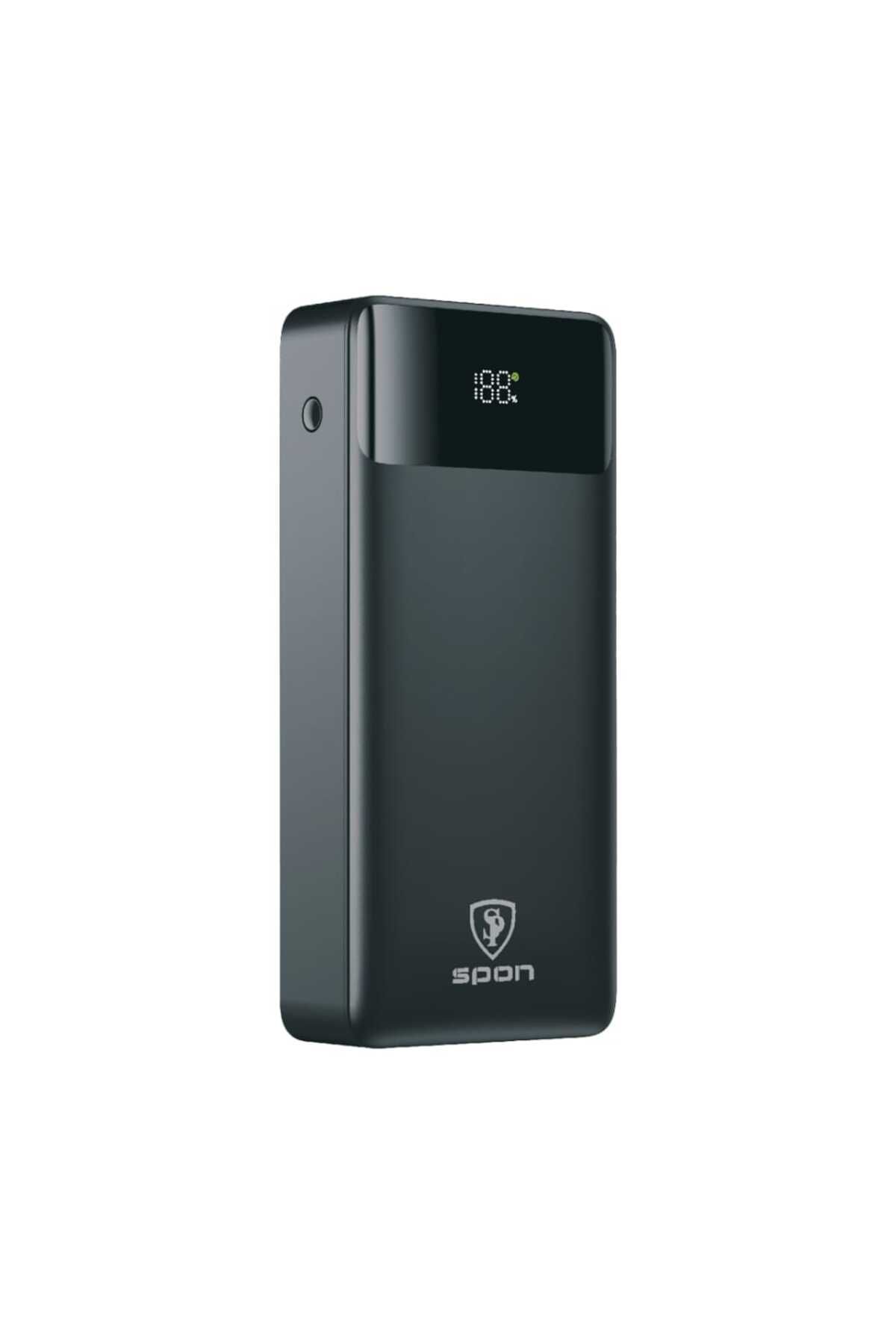 Spon-20000mAh Portable Power Bank with 22.5W LED Display and Fast Charging Compatible with All Devices 1