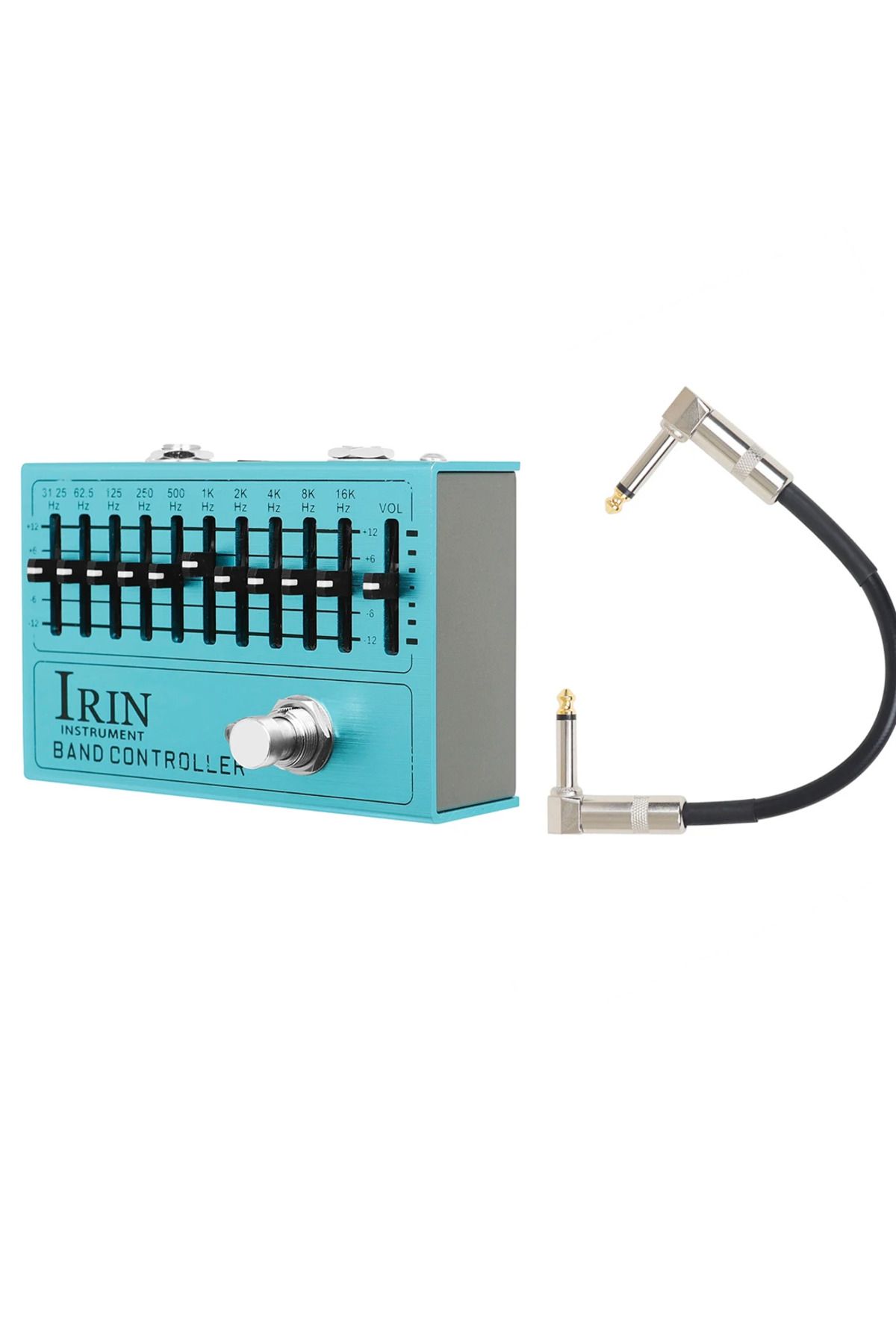 Choice-AN-40 With cable IRIN AN-40 10 Band EQ Electric Guitar Effect Pedal Controller Equalizer True Bypass 1