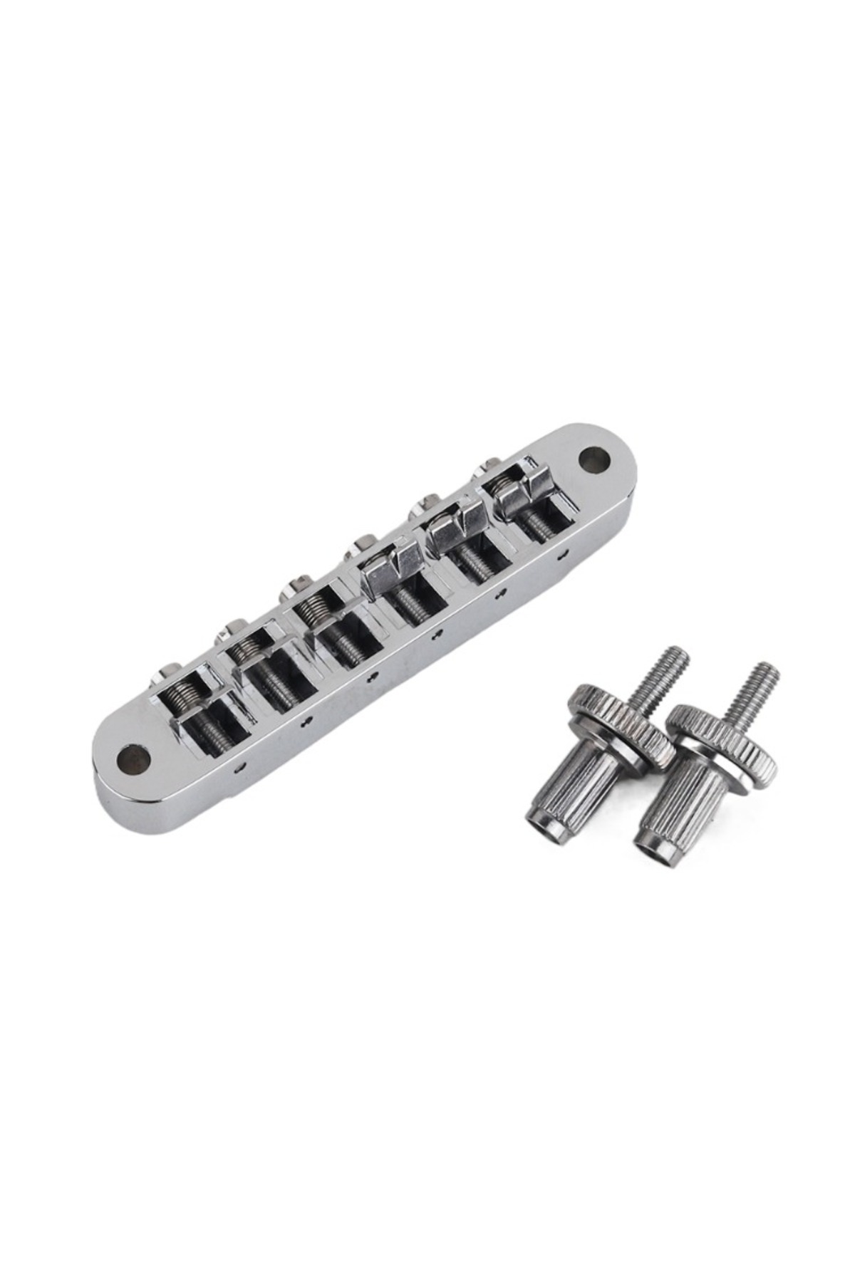 Choice-Electric Guitar Fixed Saddle Bridge 6 Strings Chrome ABR-1 Style Tune-O-Matic Bridge for ABR LP S... 8