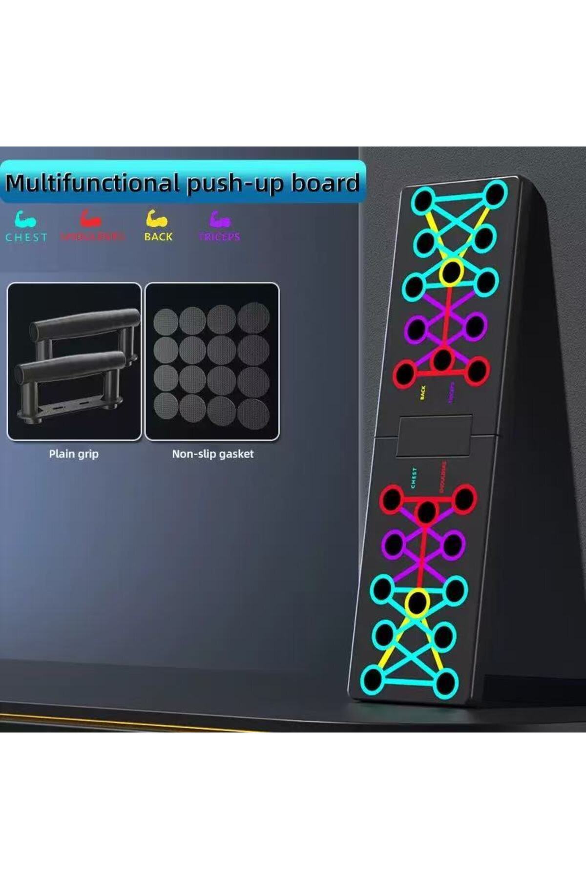 Choice-Board handle Push-up Board Set Portable Multifunctional Push-up Bar Foldable Fitness Equipment For C 1