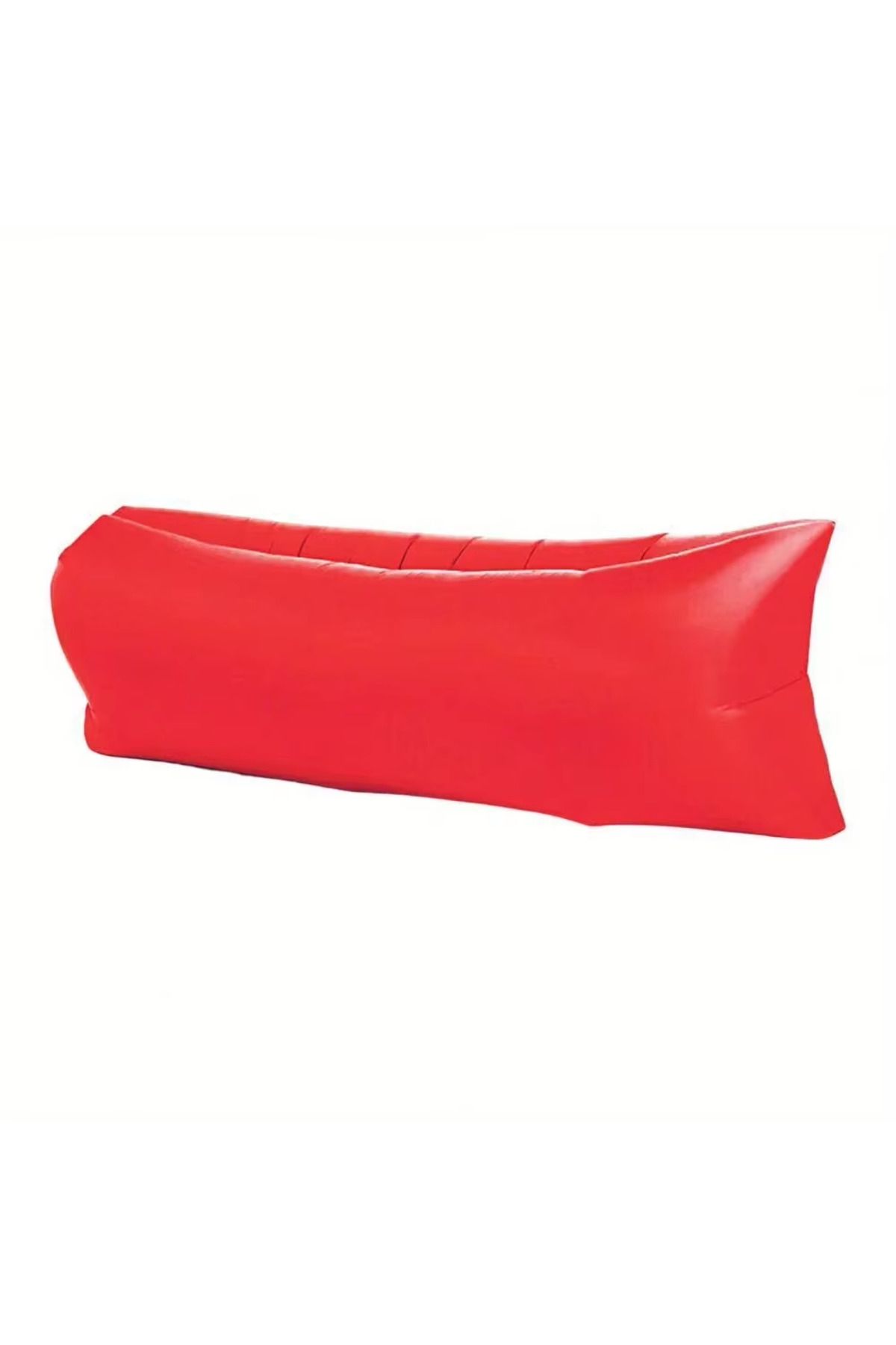 Choice-Red Outdoor Lazy Inflatable Sofa For Nap, Beach Chair, Portable AirMattress For Picnic, Camping Infl 1