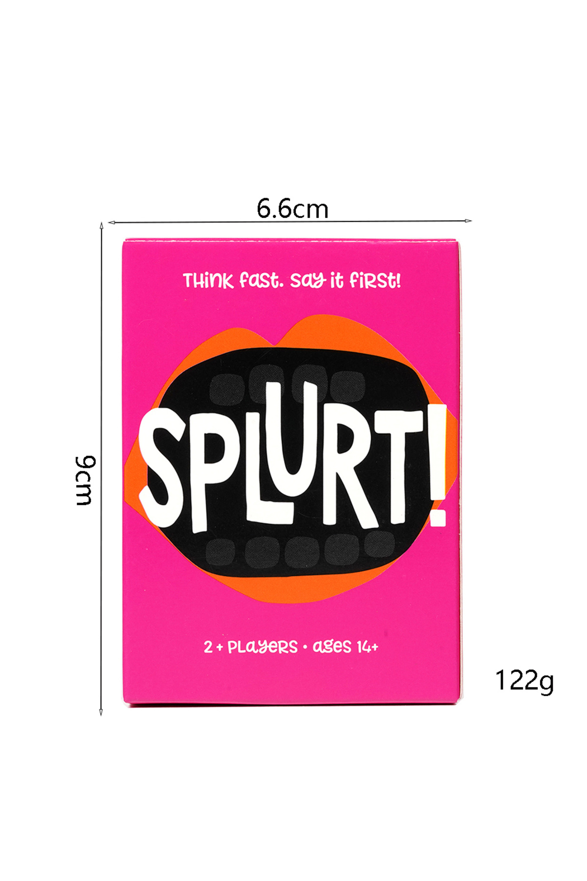 Choice-Splurt Card Game Splurt! Portable Party Card Game Think Fast Say it First!,Pink Board Game 2