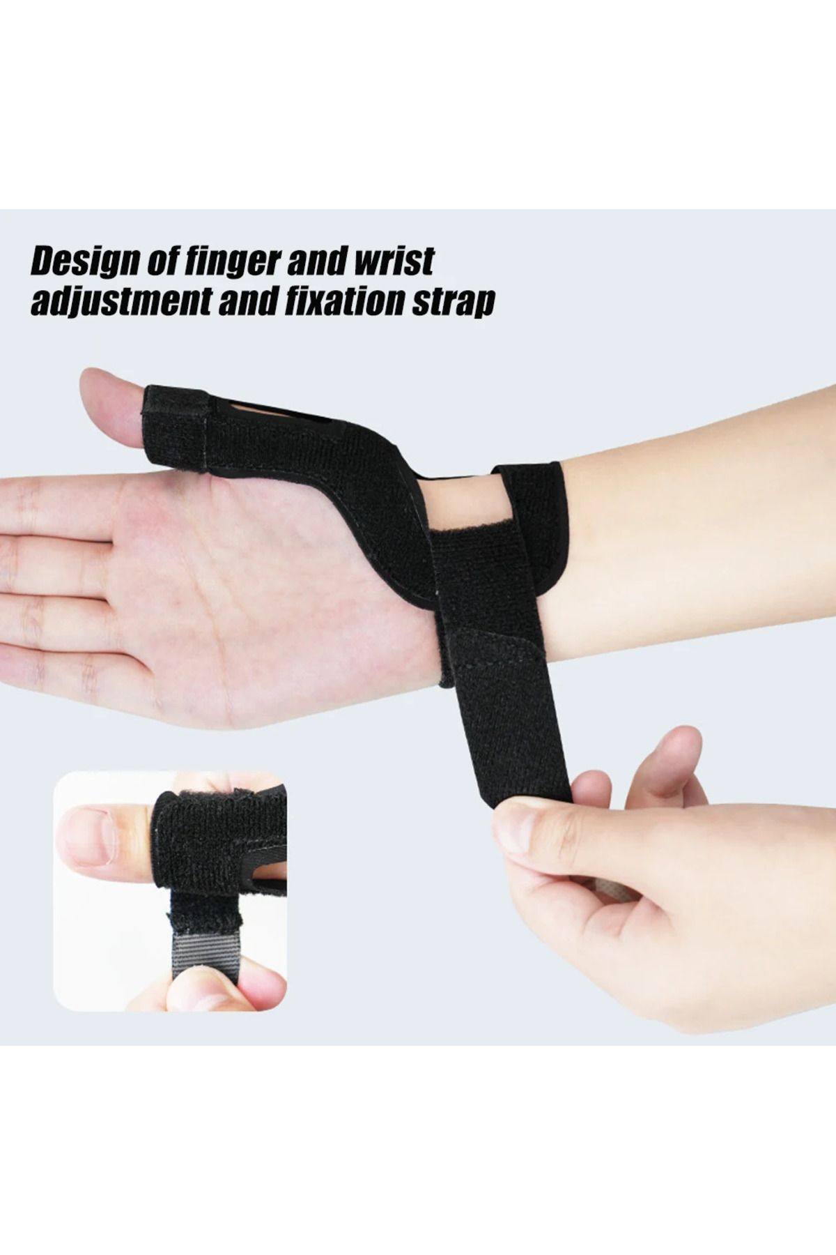 Choice-1pcs 1Pcs Thumb Brace Splint for Trigger Finger and De Quervain's Disease Thumb Support Stabilizer U 5