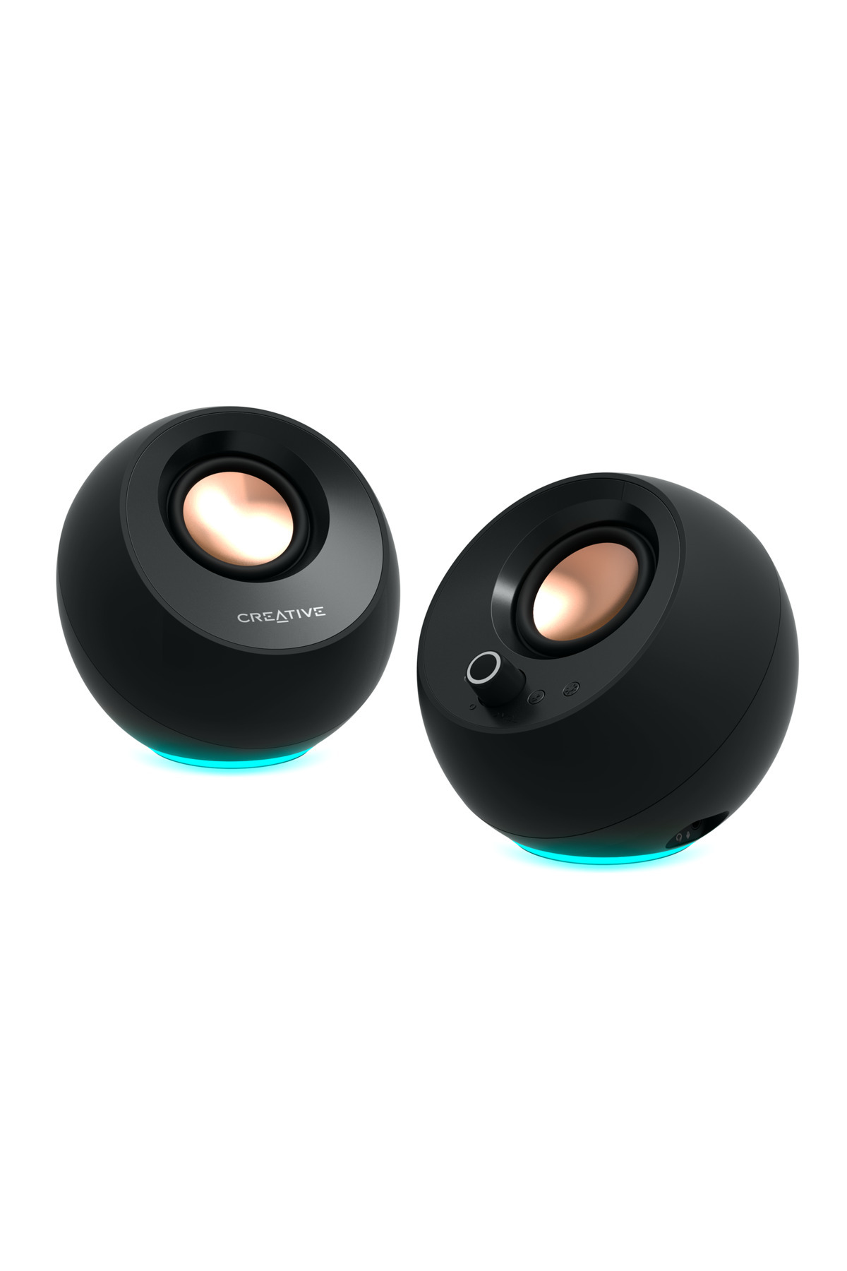 【特価セール】Creative Pebble Pro ブラック USB/Blue Creative Pebble Pro 2.0 USB-C PC Hoparlörü, BT 5.3 - RGB , USB