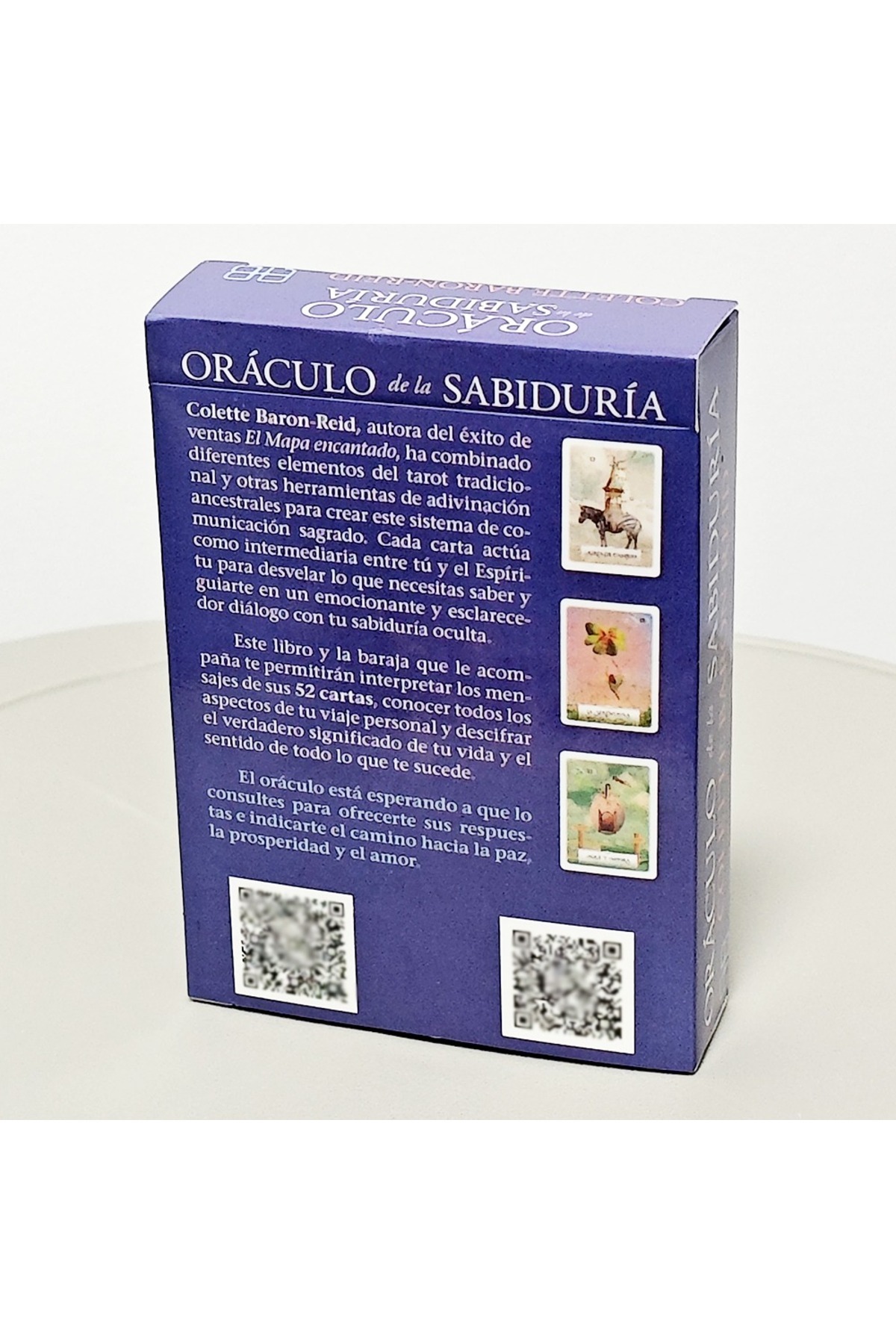 Choice-Oracle of Wisdom To Make Decisions In Life 52 Divination Oracle Cards Spanish Edition 10.5*7.5cm 5