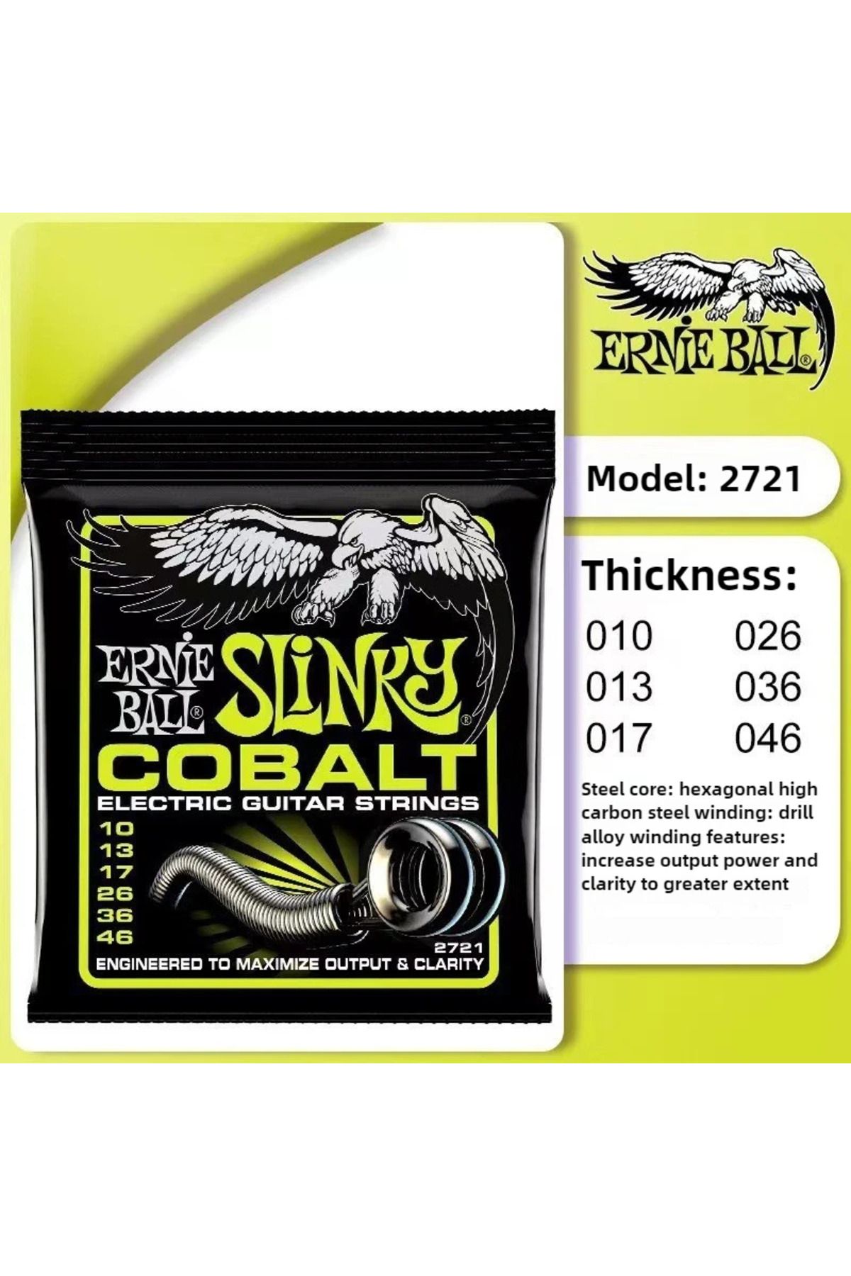 Choice-2721Egs10-46 EB Eagle Electric Guitar Strings Bass Guitar Strings Acoustic Guitar Strings 1