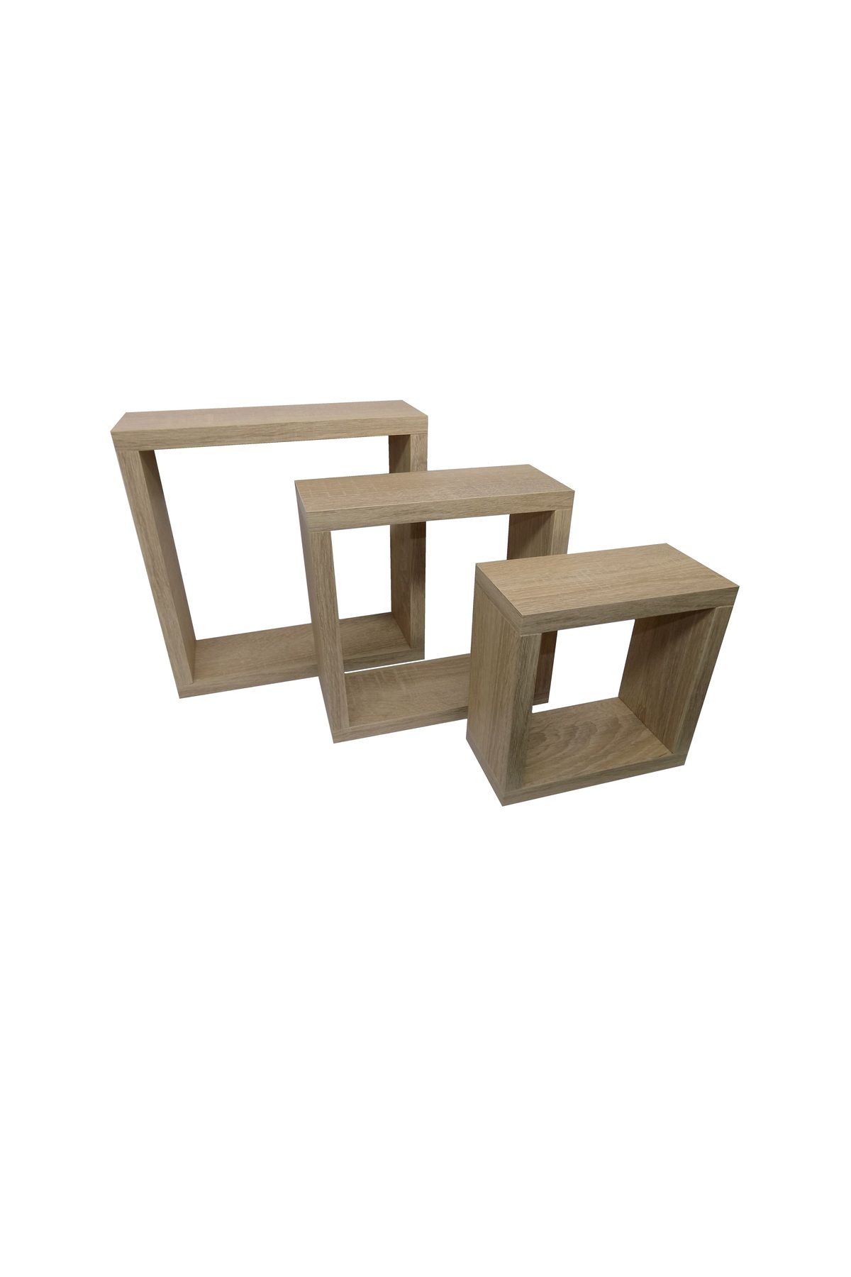 OEM-Set of three wall shelf cubes Cubico Sonoma Model CUB-11001 3