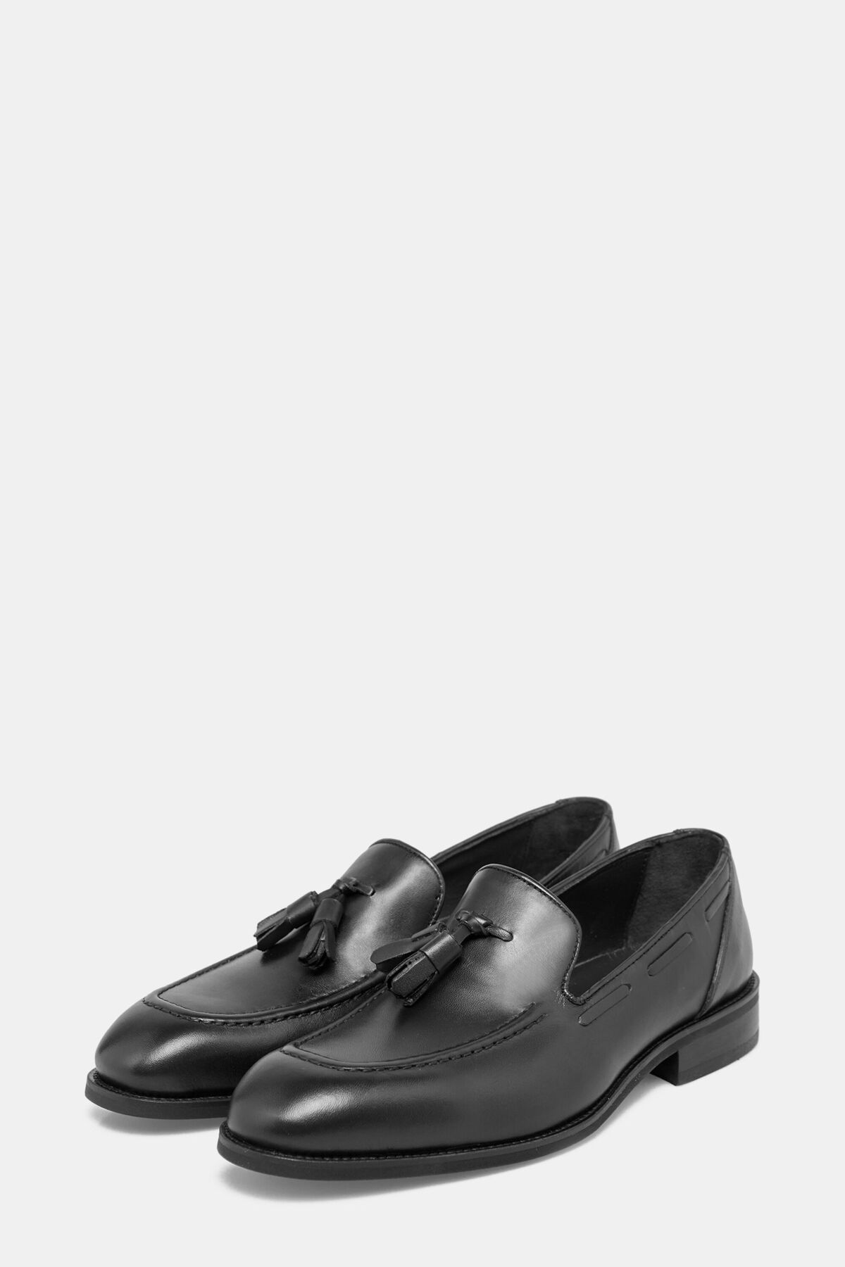 W Collection  SİYAH DERİ AYAKKABI - Görsel 2