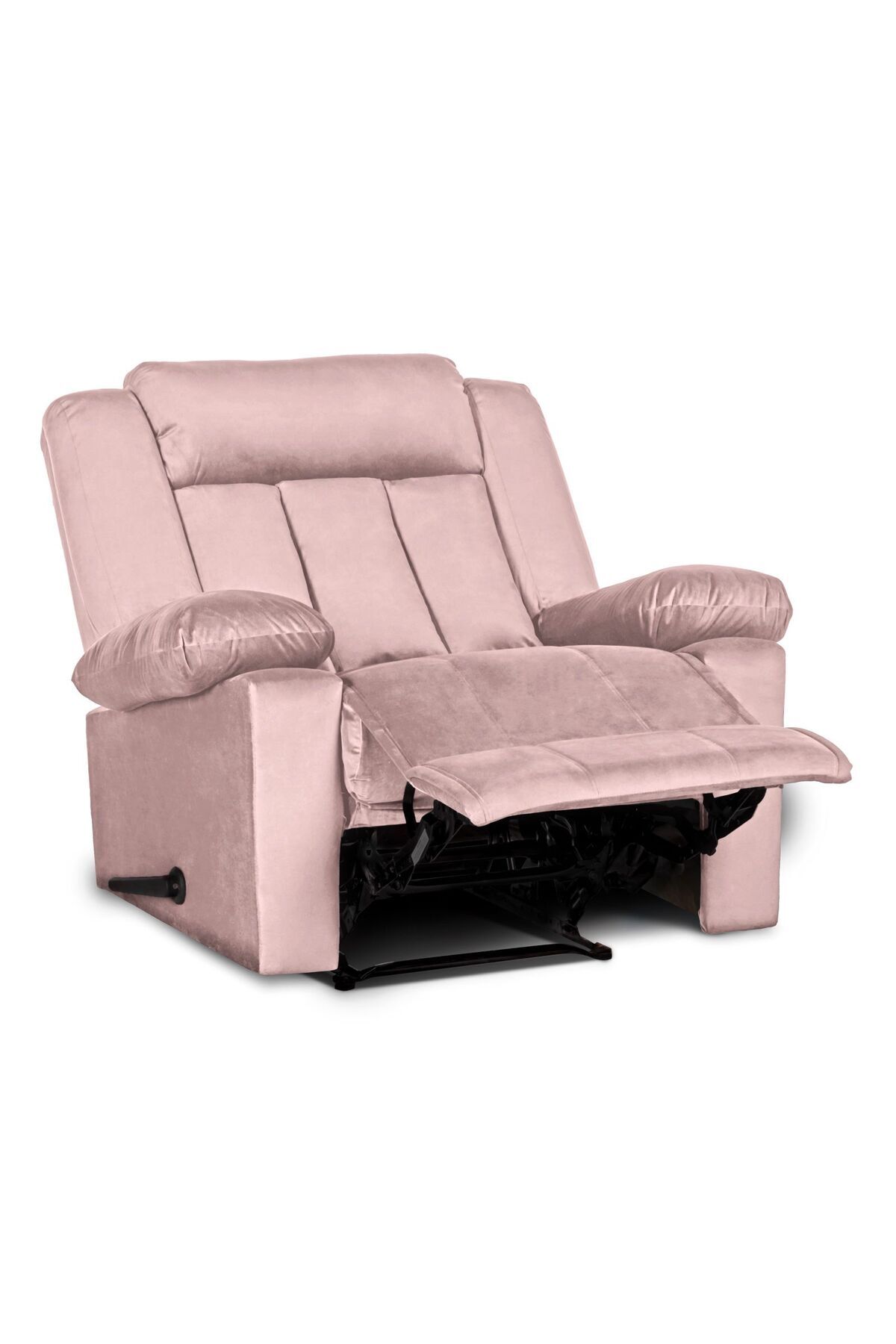 Lazy Vibes-Trio Recliner Chair in Luxurious Velvet | Fixed 2
