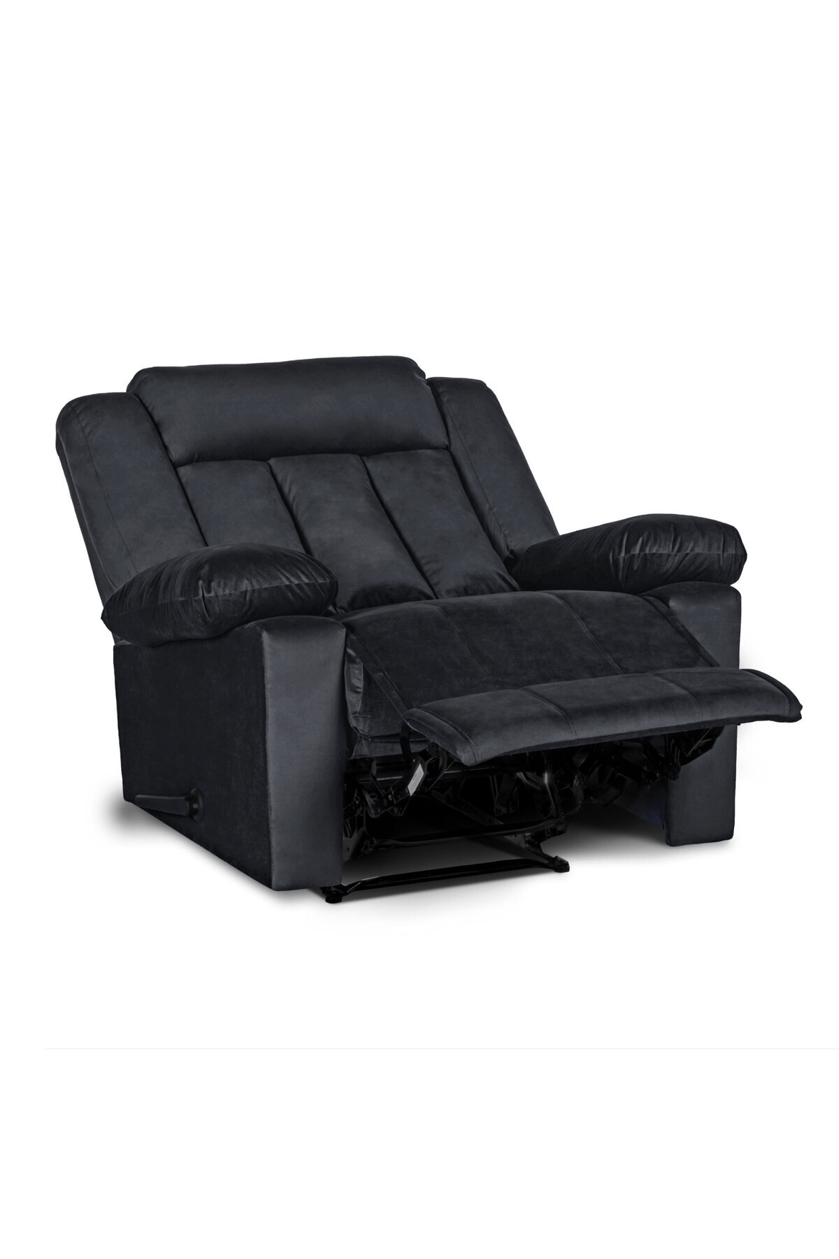Lazy Vibes-Trio Recliner Chair in Luxurious Velvet | Fixed 5