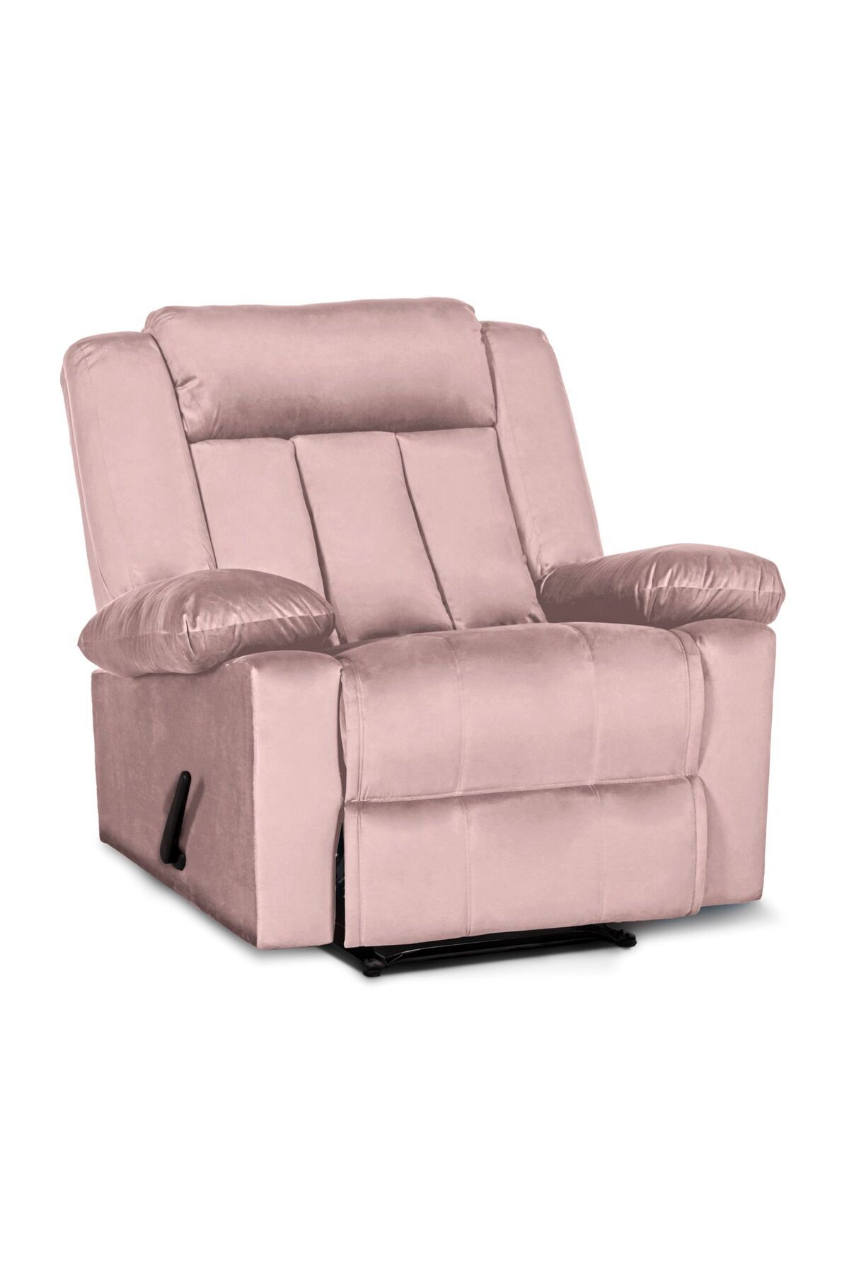 Lazy Vibes-Trio Recliner Chair in Luxurious Velvet | Fixed 3
