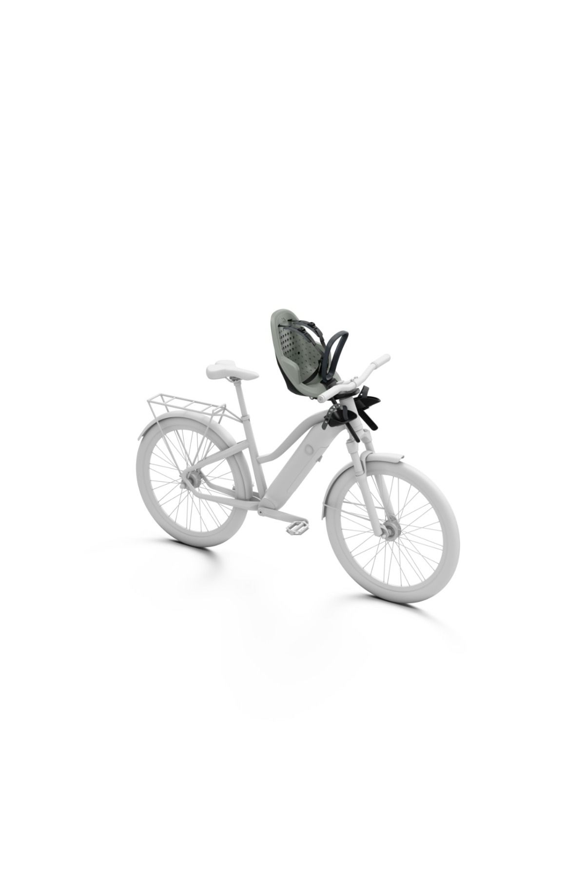 Thule-Child seat, Yepp 2 Mini Agave Front mounted, with front bike mounting 5