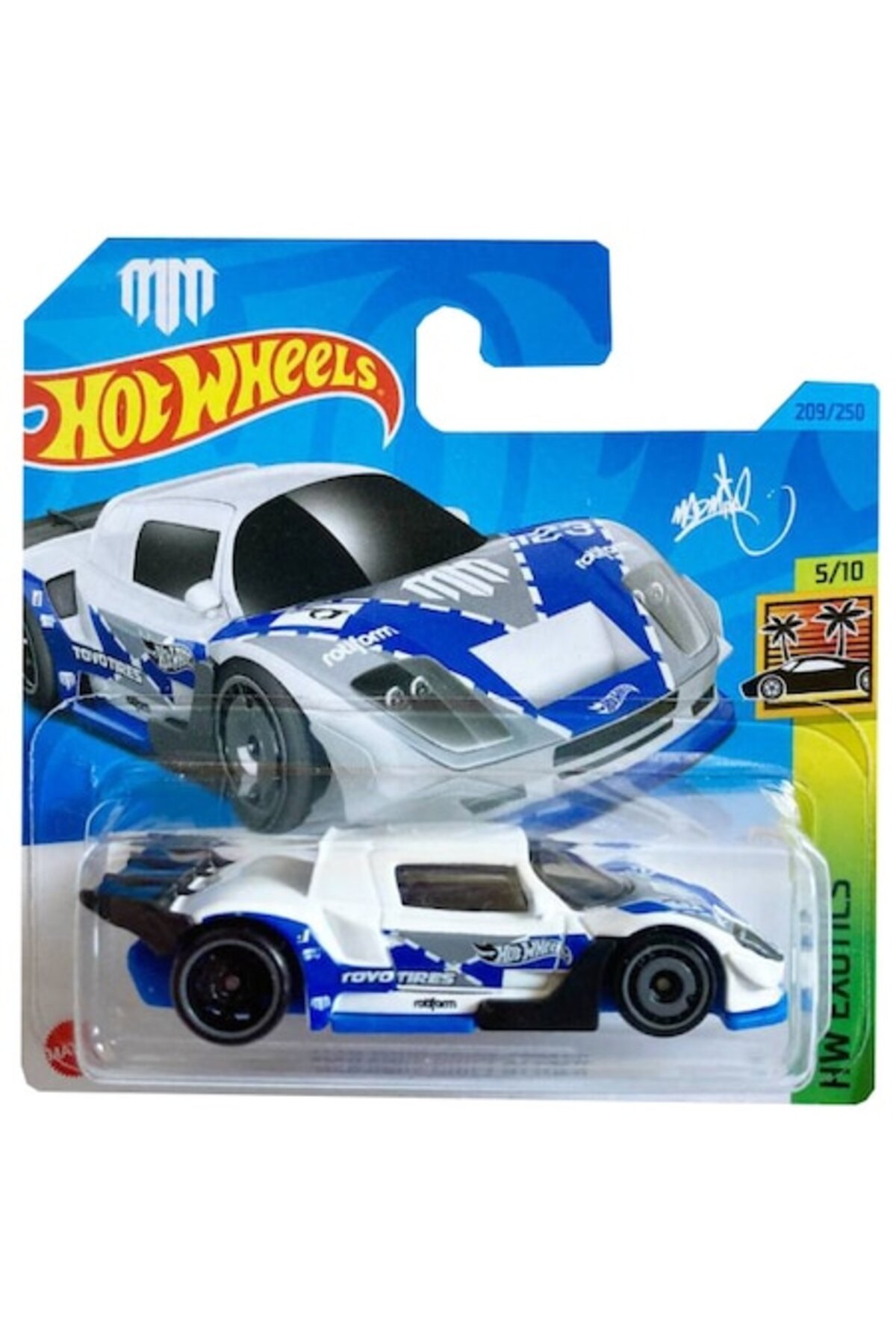 Masinuta metalică Hot Wheels, Mad Mike Drift Attack