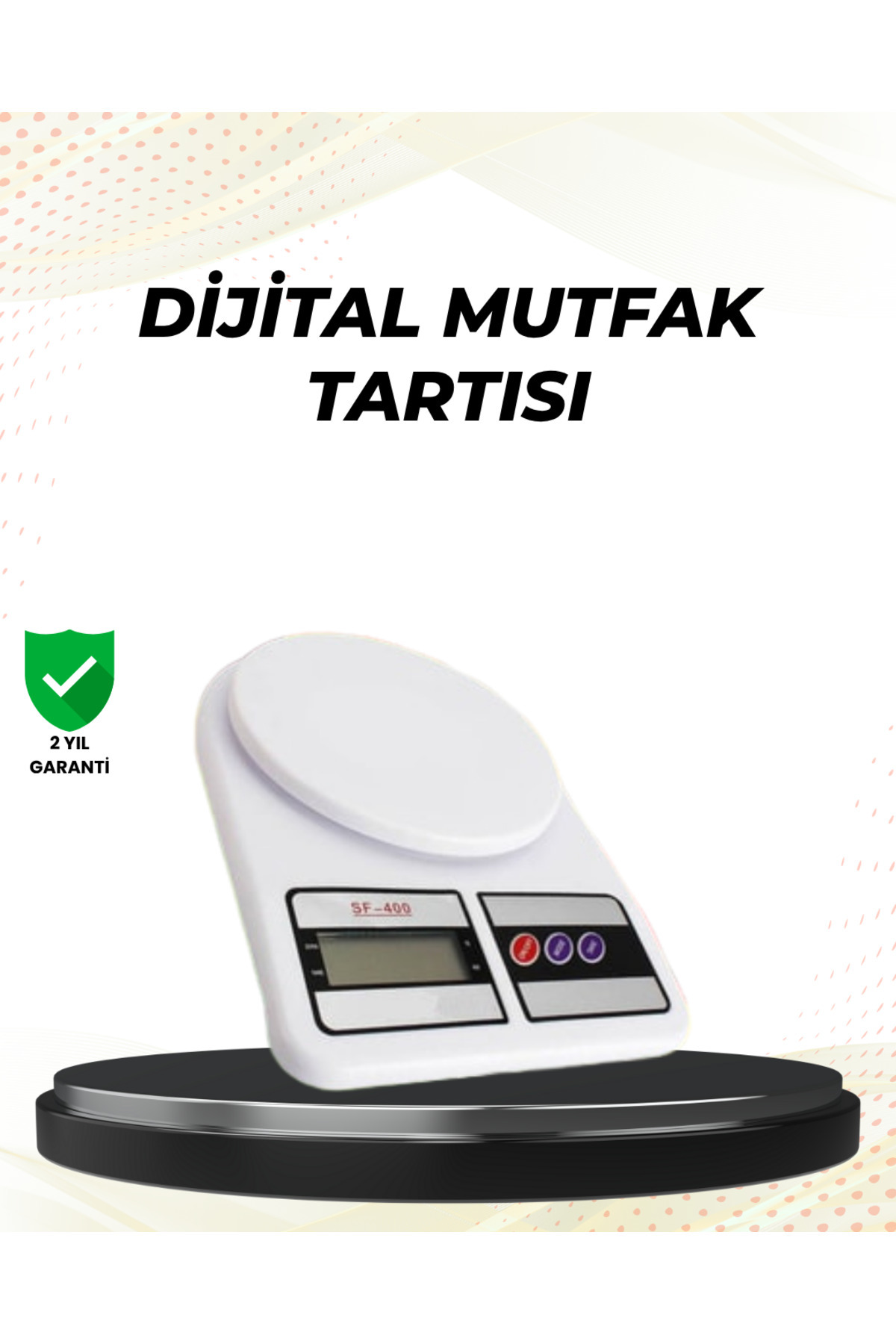 Machnera Taşınabilir Dijital Terazi – Çift Ölçü Birimi Destekli