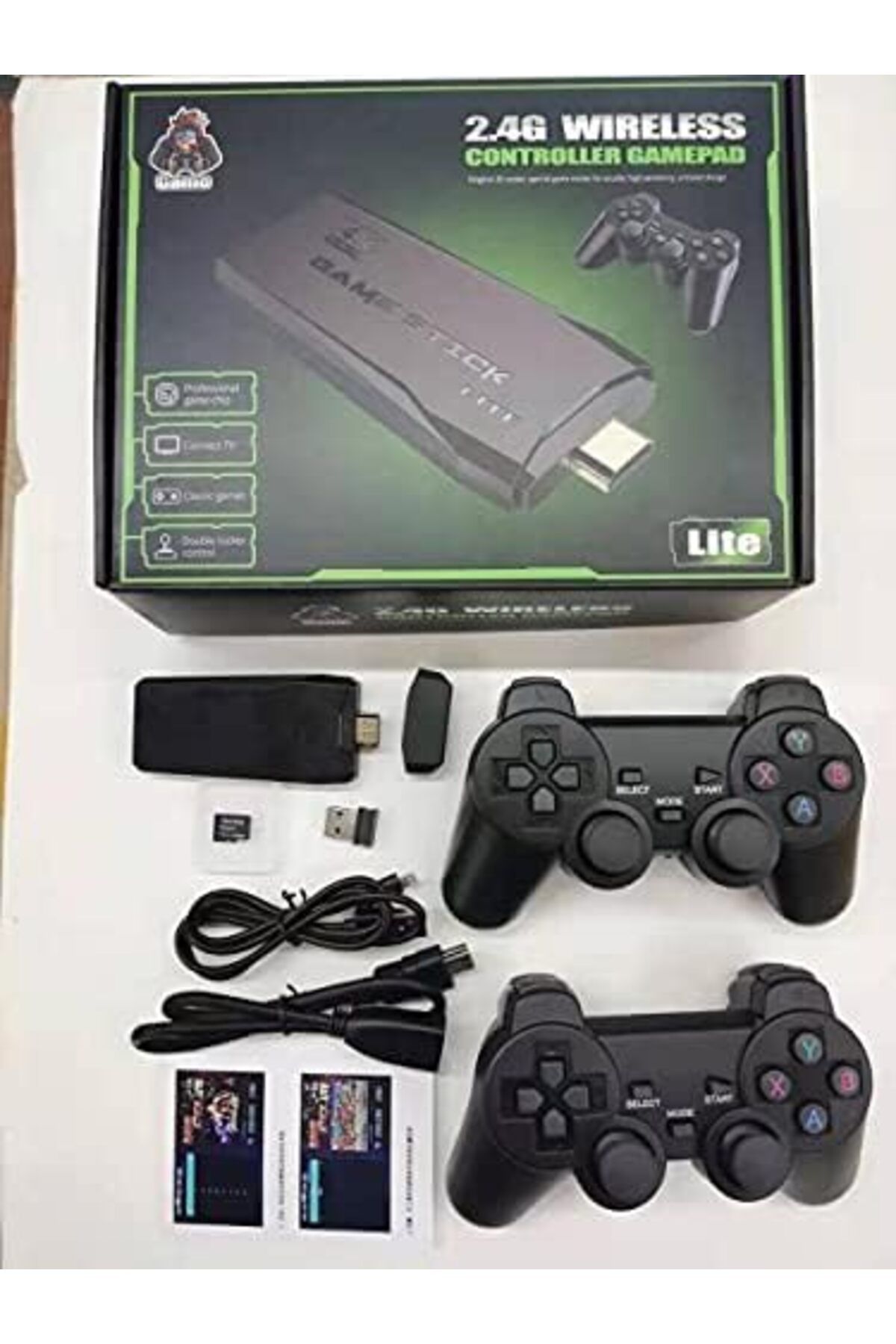 Generic-Wireless Video Game Consoles 4K Retro Classic Gaming Gamepads TV Family Controller for PS1/GBA/M 1