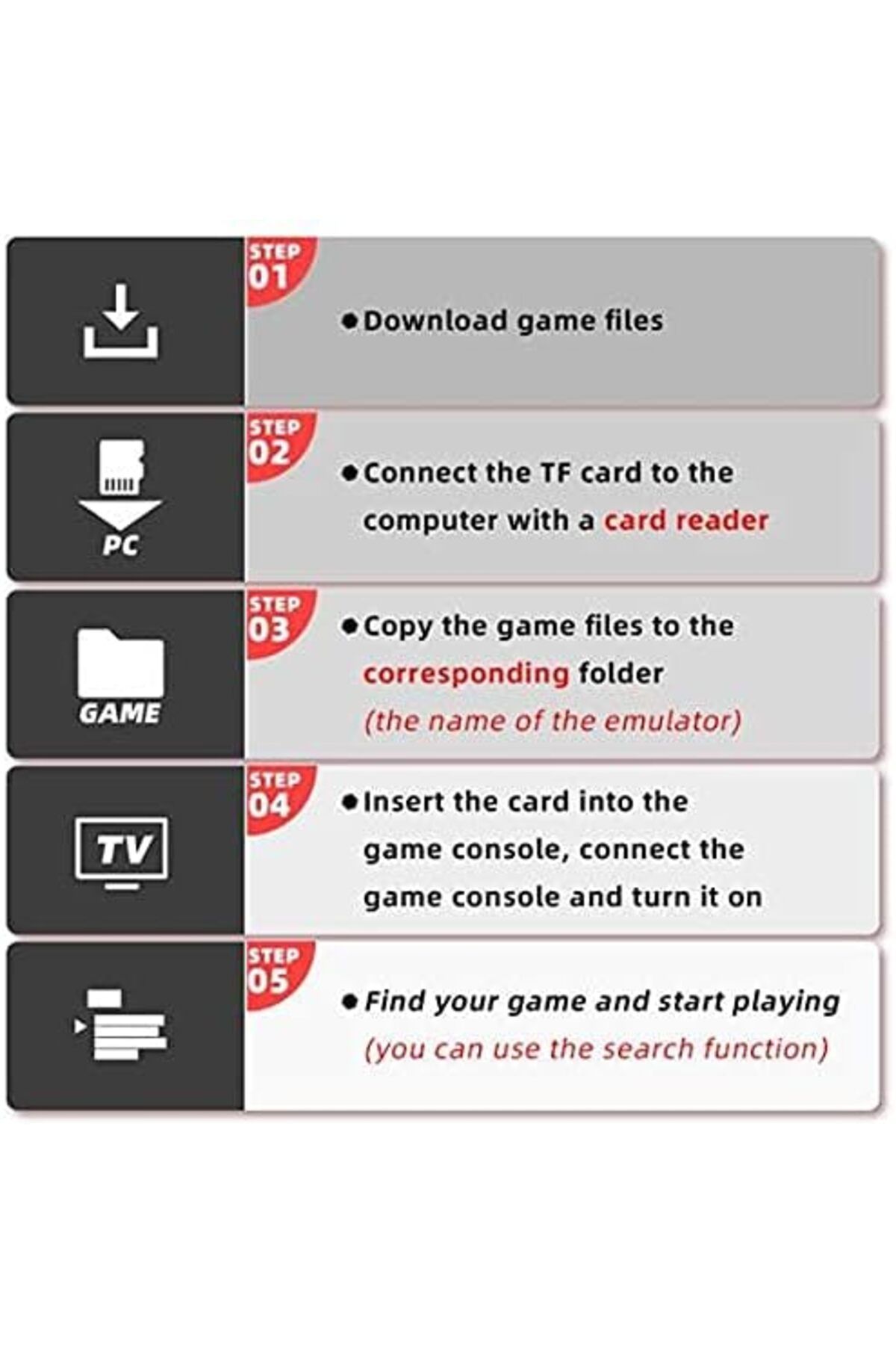 Generic-Wireless Video Game Consoles 4K Retro Classic Gaming Gamepads TV Family Controller for PS1/GBA/M 7