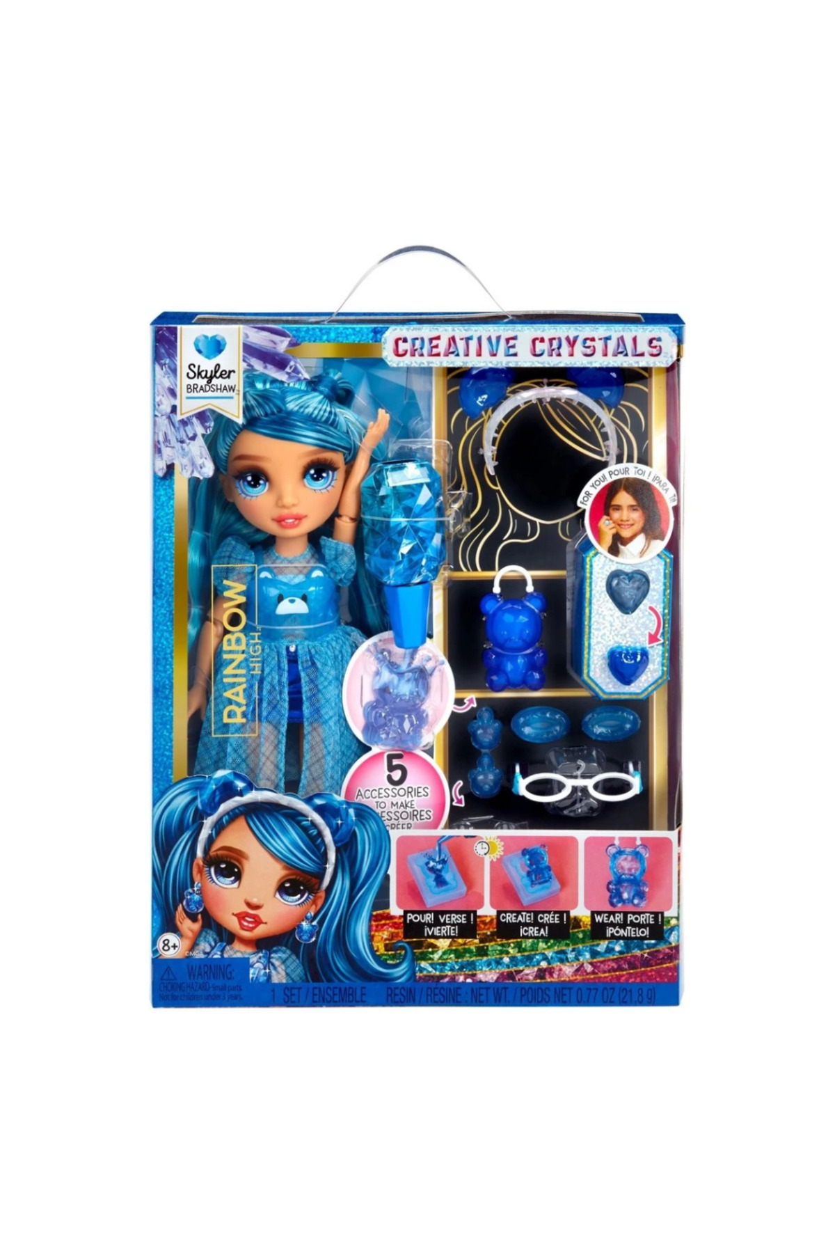 AyrStore Rainbow High Kristal Serisi Bebekleri fotoğrafı 3 (önizleme)