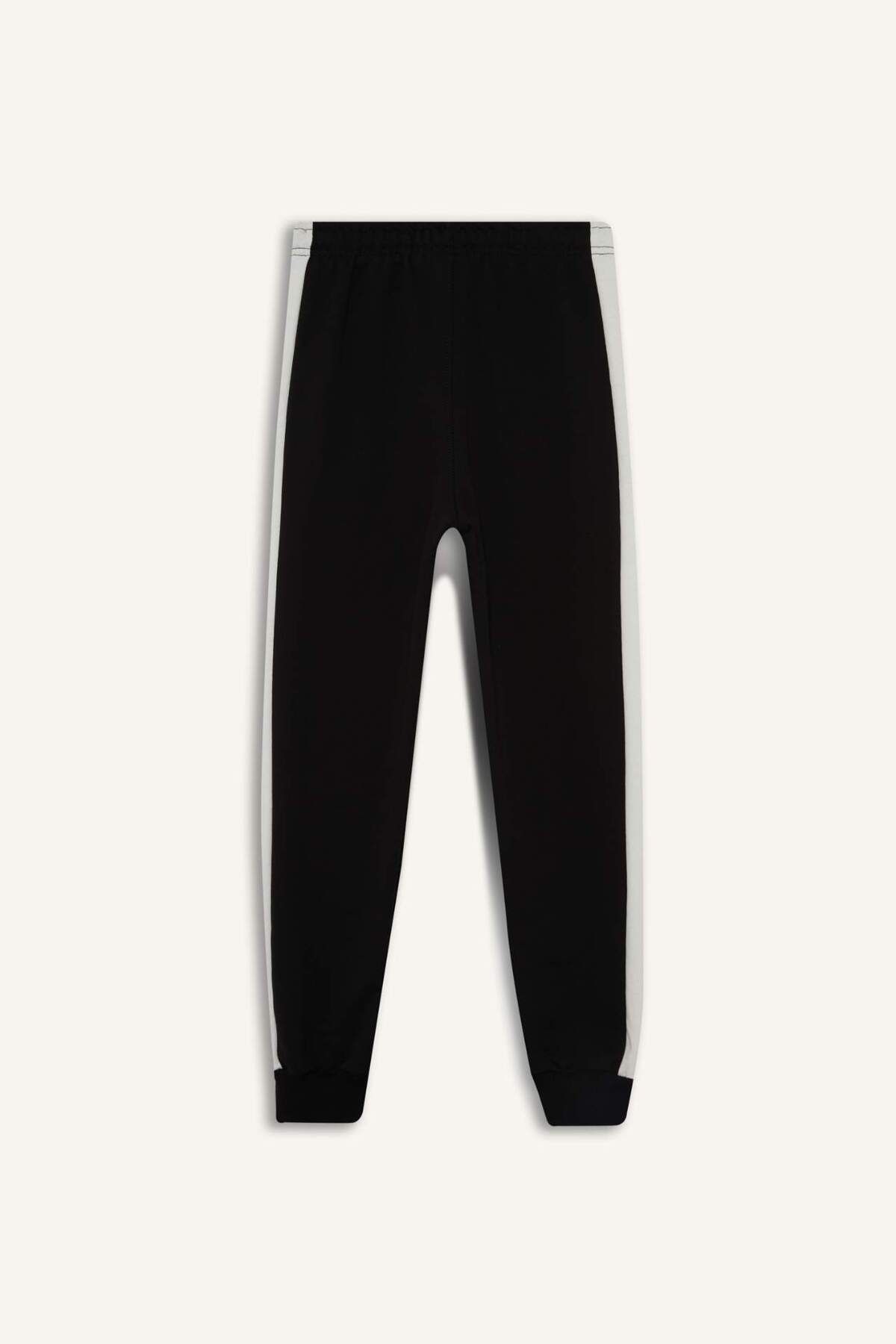 DeFacto-Boy's Printed Jogger Sweatpants with Elastic Waist F2179A825Au 3