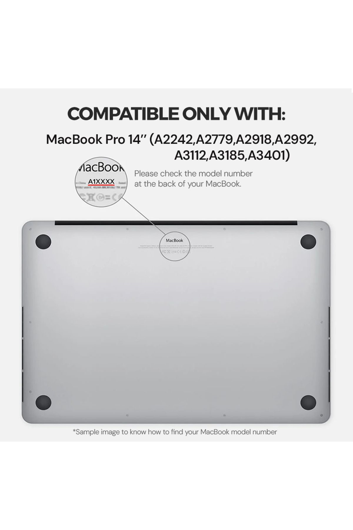 O Ozone-Slim Matte Case Combo | MacBook Pro 14 inch A2442, A2779, A2918, A2992 2021 A3112, A3185, A3401 M4 2 5