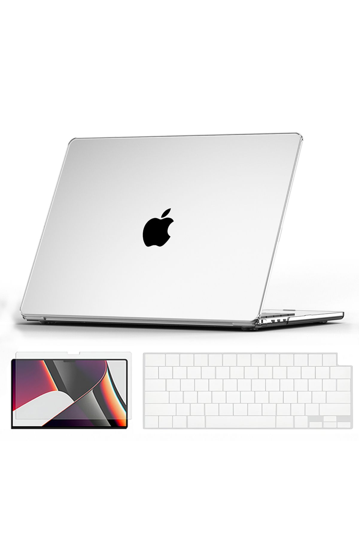 O Ozone-Perfect Fit Ultra-thin Super Crystal MacBook Air 13 inch (A2681) M2 2022, (A3113) M3 2024 | Keyboard 1