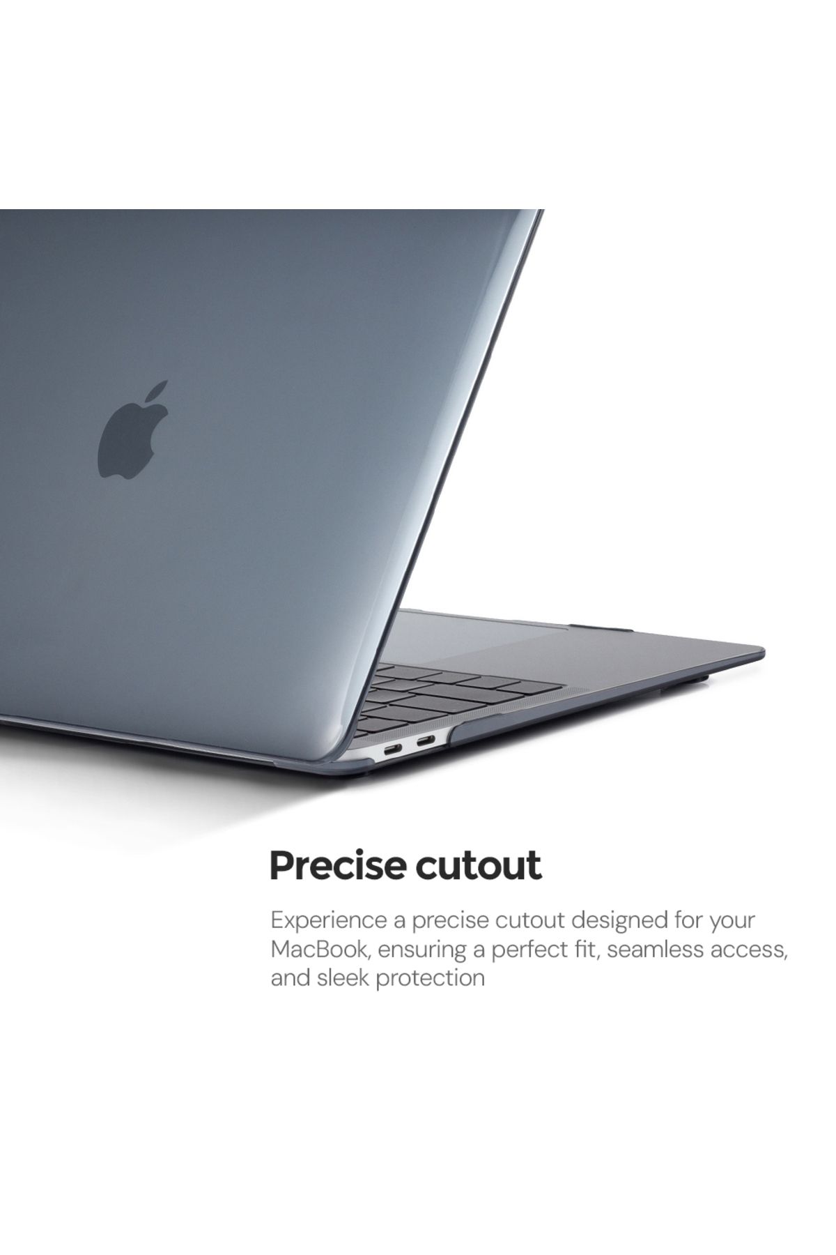 O Ozone-Crystal Case | MacBook Air 13 inch (A2681) M2 2022, (A3113) M3 2024 | Keyboard Cover | Screen Protec 4