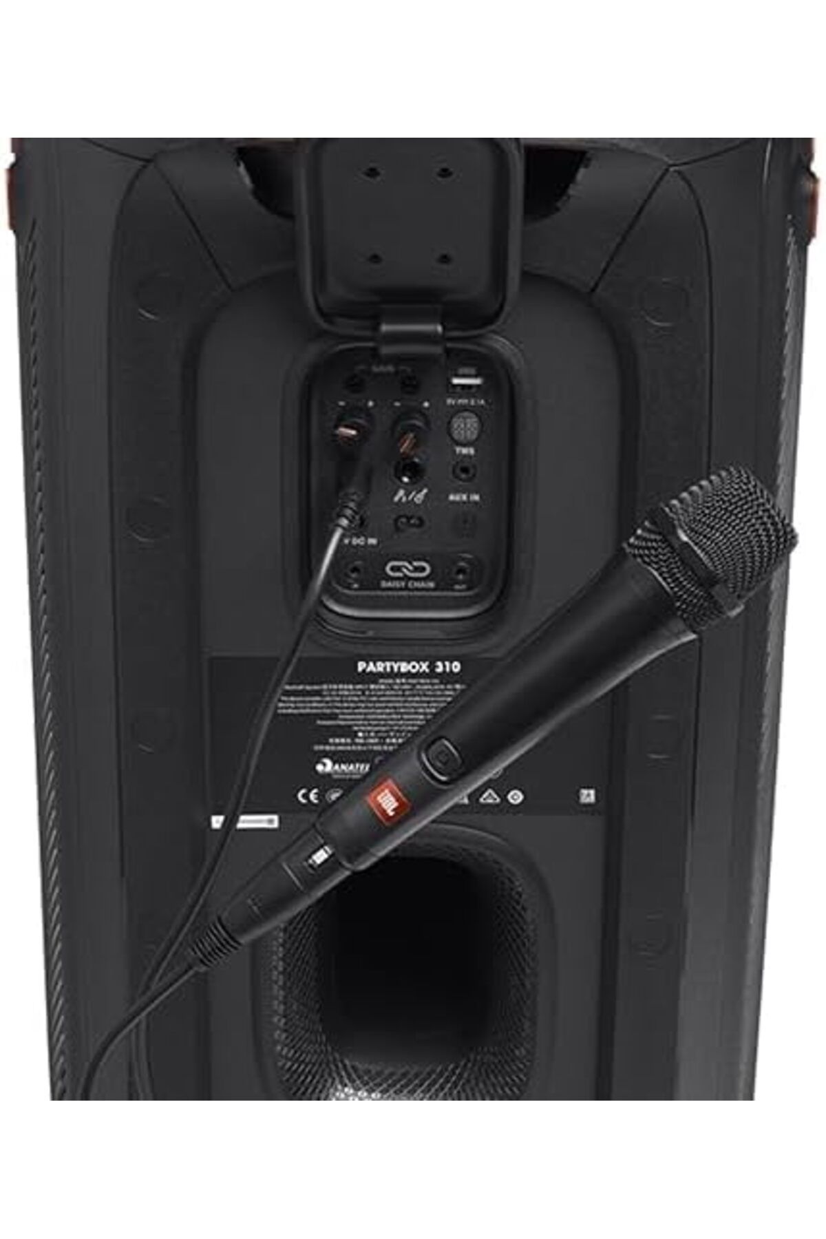 JBL-ميكروفون صوتي ديناميكي سلكي PBM100 مع كابل، أداء عالي الجودة، توصيل وتشغيل 3