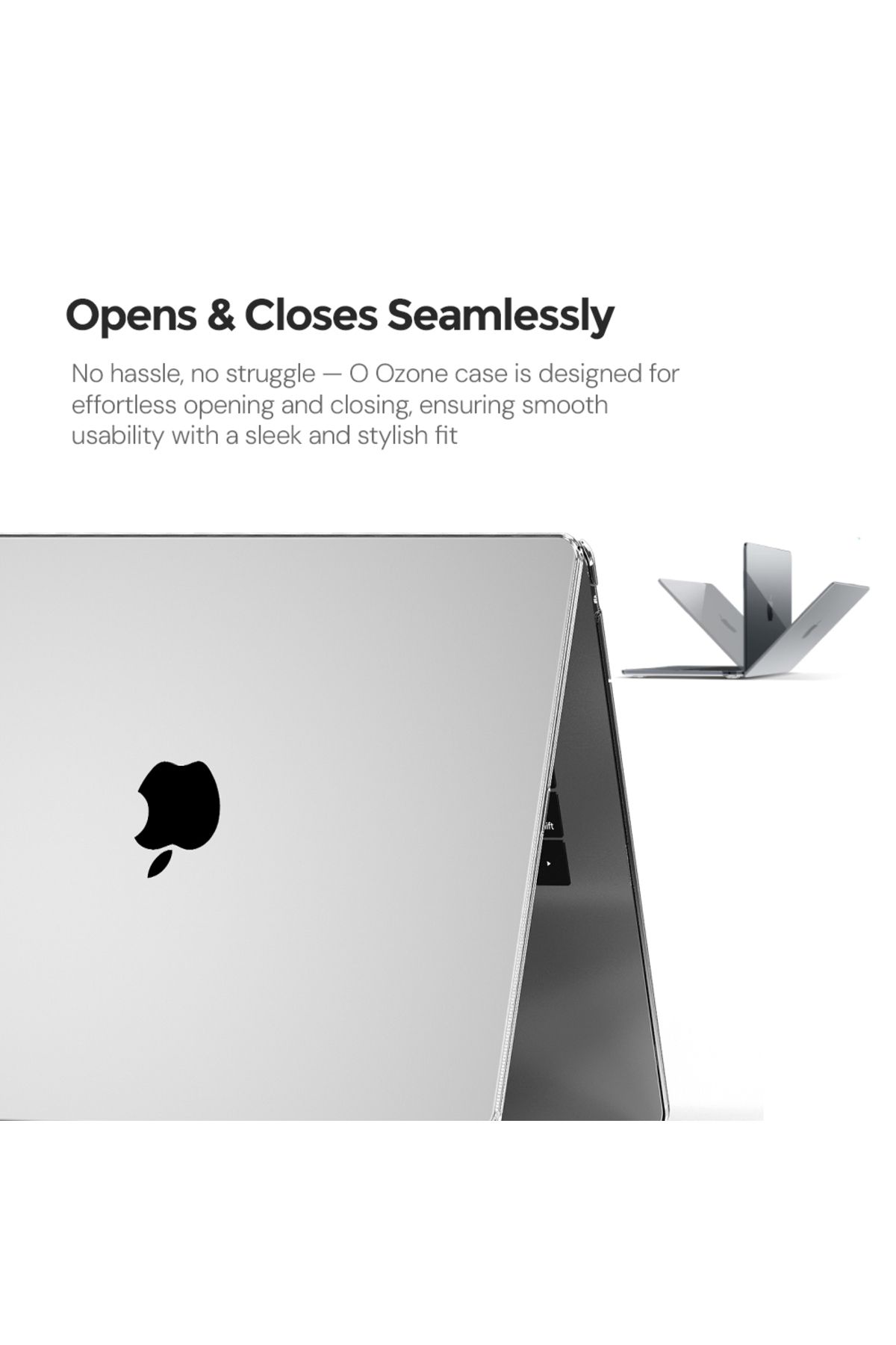 O Ozone-Perfect Fit Ultra-thin Super Crystal MacBook Air 13 inch (A2681) M2 2022, (A3113) M3 2024 | Keyboard 6