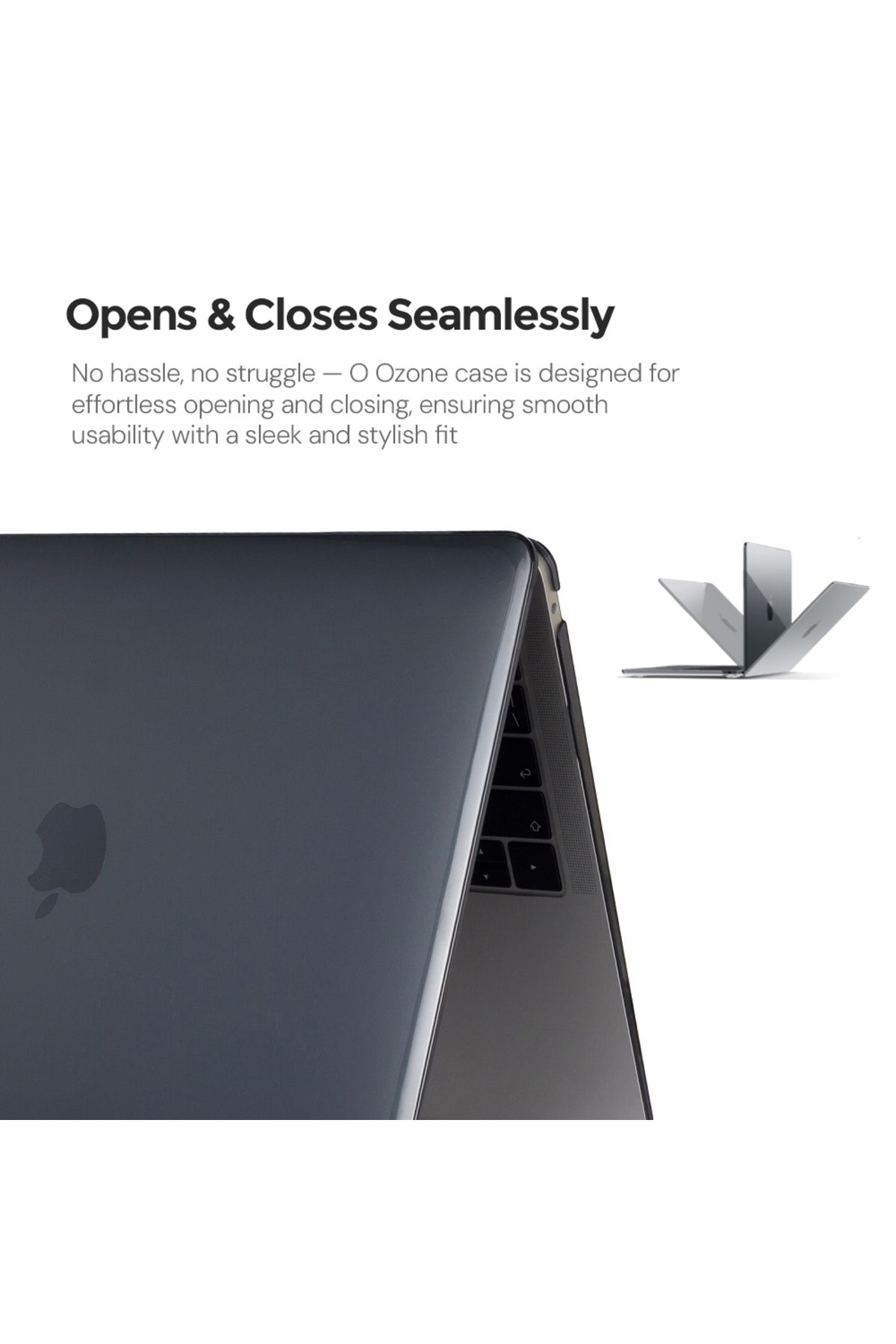 O Ozone-Ultra-thin Super Crystal Case Combo | MacBook Air 13 inch A1932, A2179, A2337, 2018-2020 Hard Shell 6