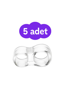 İpekbağlar ŞEFFAF SİLİKON KAPI STOPERİ TUTACAĞI 5 ADET KAPI DURDURUCU