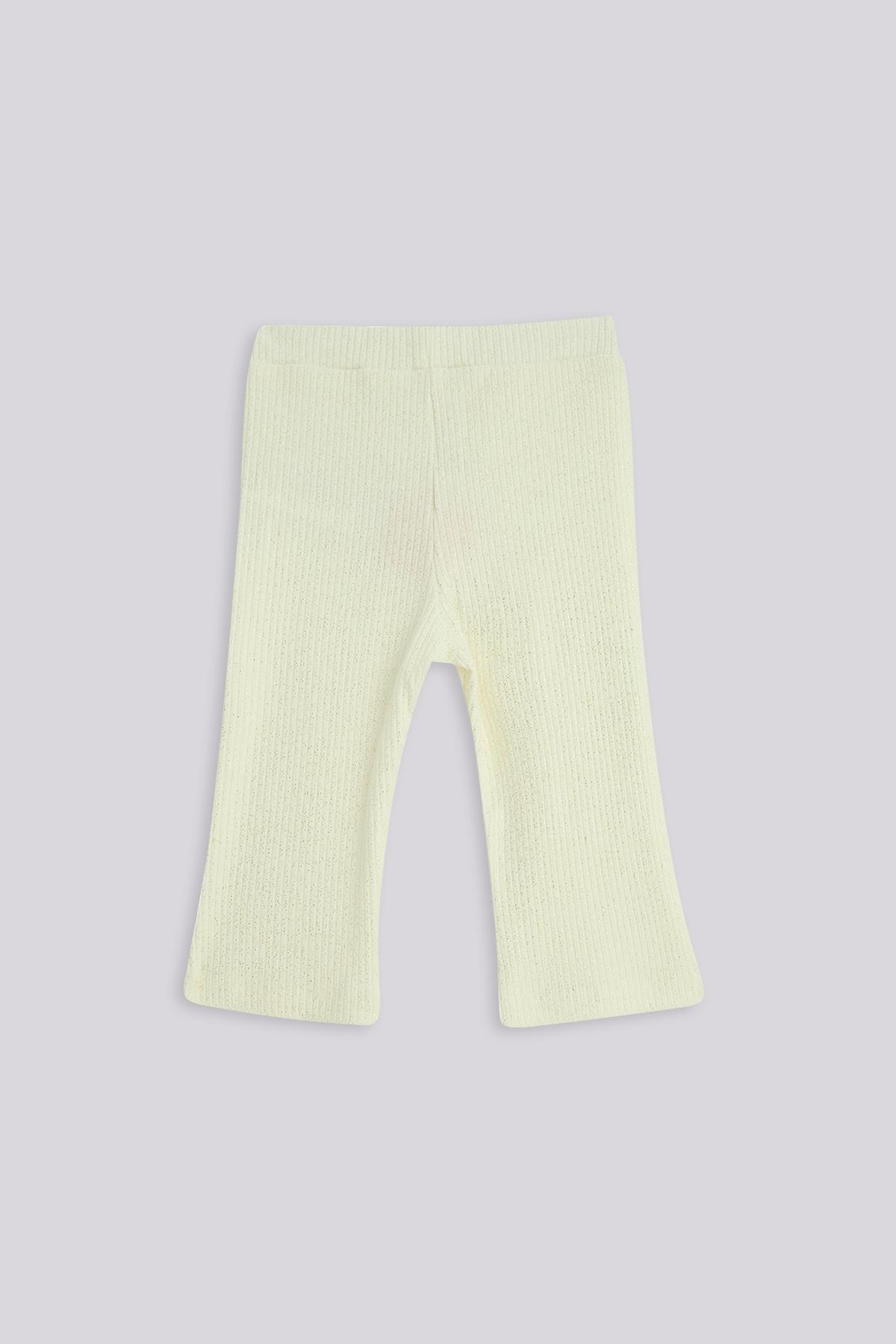 GB Baby BG Store Kız Bebek Ekru Tayt fotoğrafı 2 (önizleme)